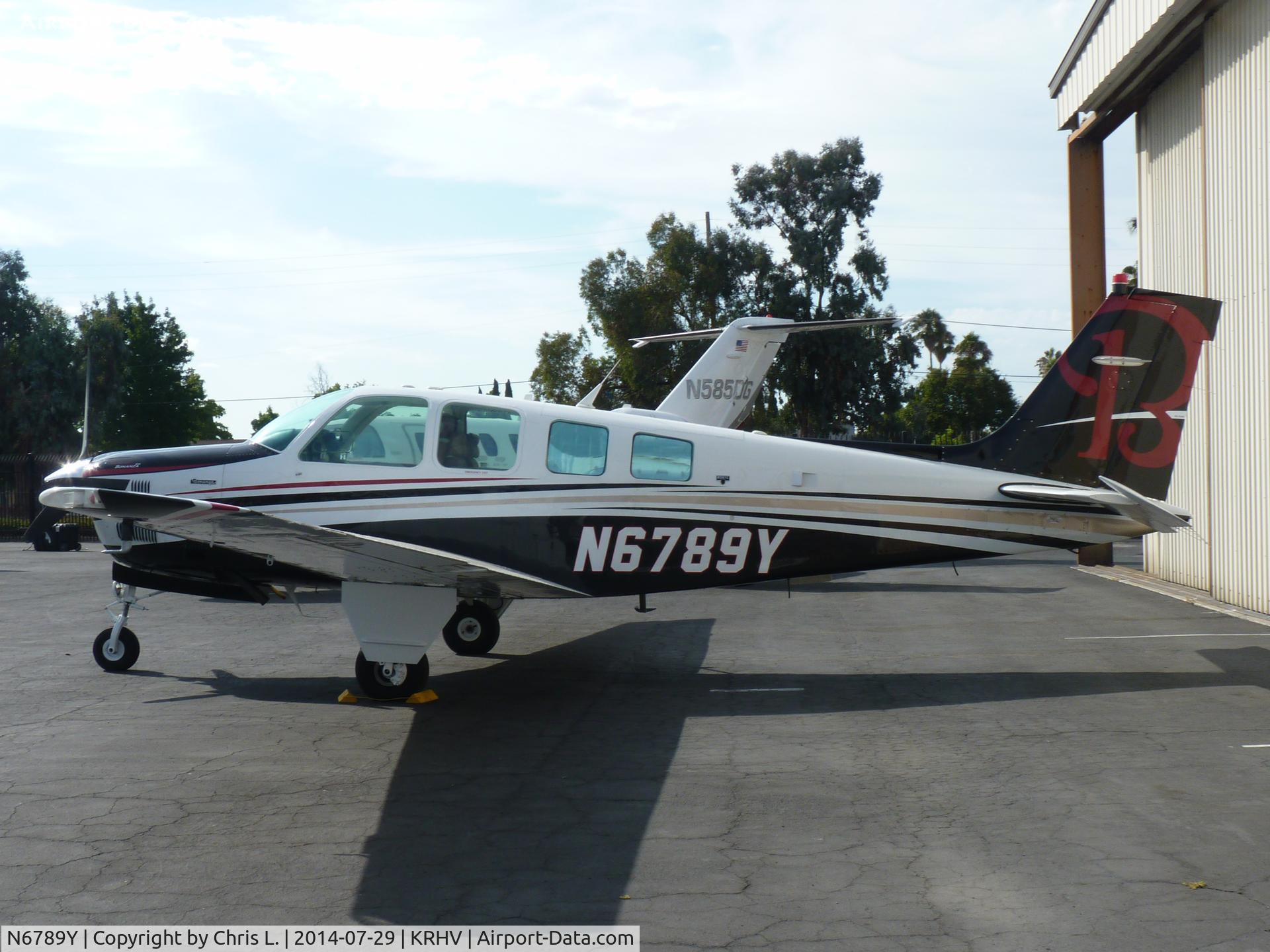 N6789Y, 1986 Beech B36TC Bonanza C/N EA-453, A Beechcraft Bonanza in the stunning 