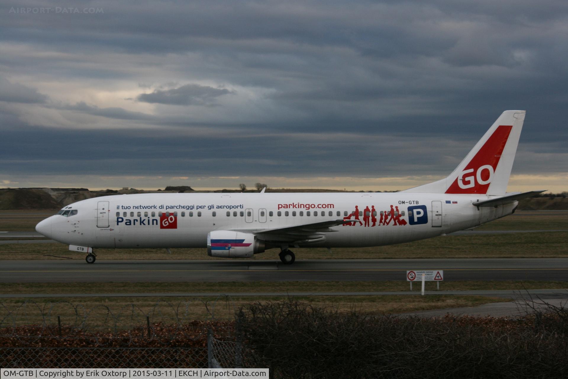 OM-GTB, 1997 Boeing 737-49R C/N 28882, OM-GTB operating for Norwegian. Just arrived rw 04L