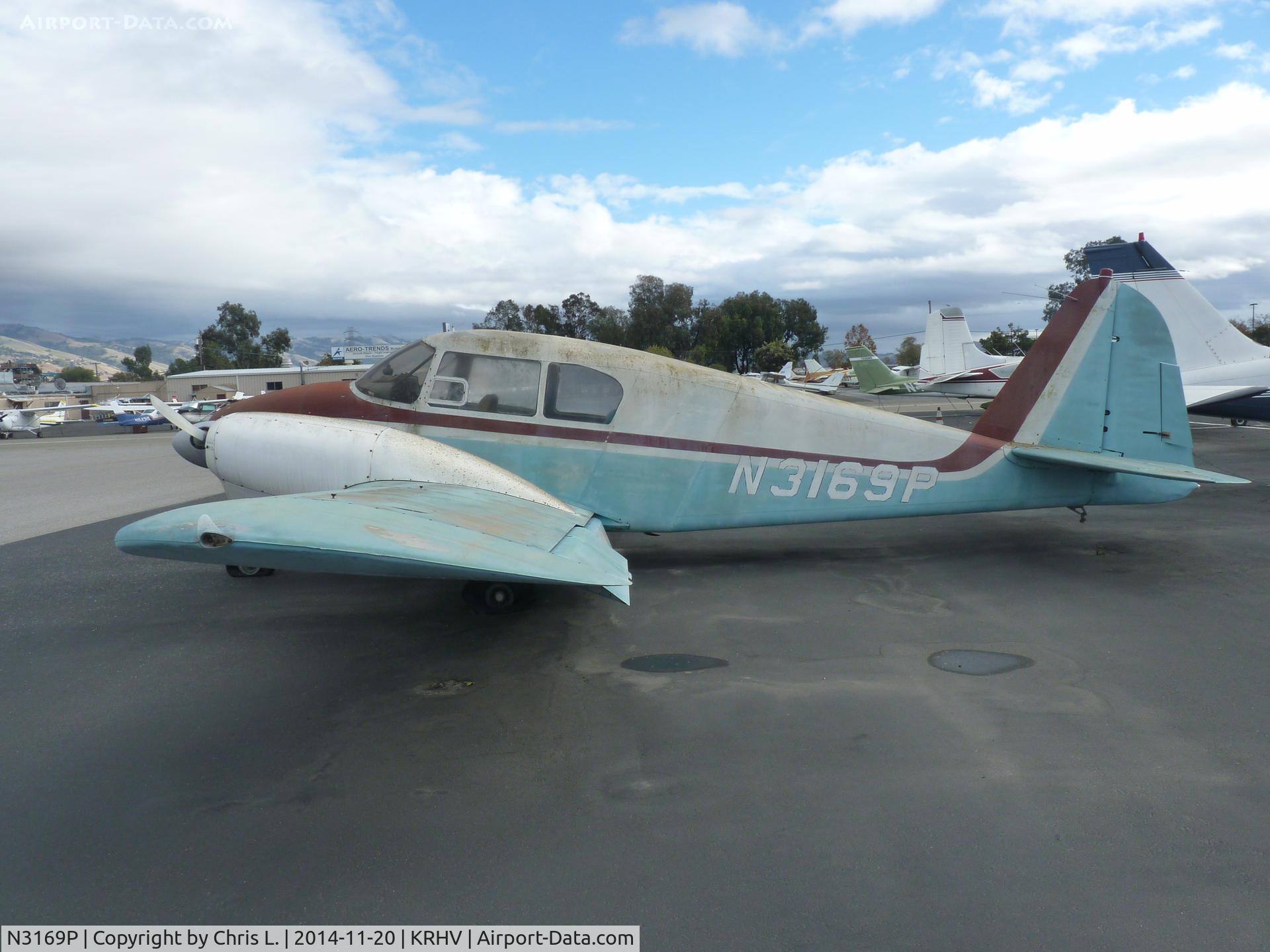 N3169P, 1957 Piper PA-23-160 Apache Apache C/N 23-1104, A local Piper 23 has been sitting here for decades.