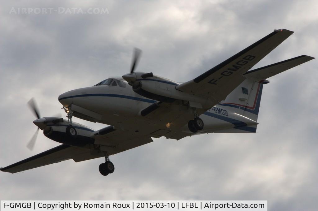 F-GMGB, 1990 Beech B200 King Air C/N BB-1390, Runway 03