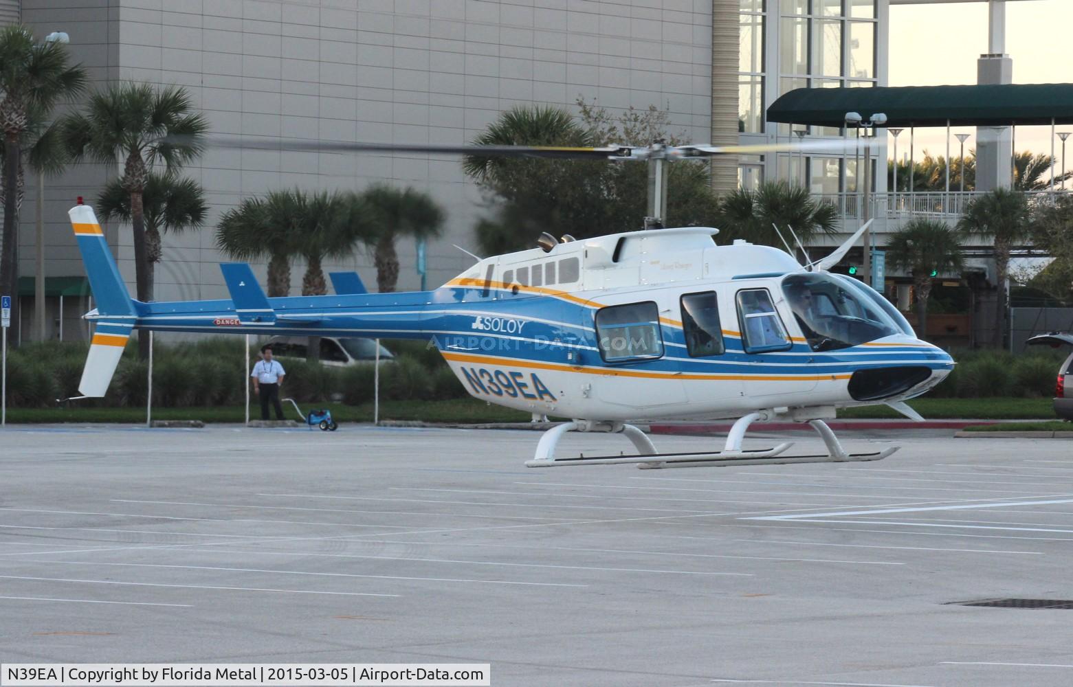 N39EA, 1975 Bell 206L LongRanger C/N 45007, Bell 206L at Heliexpo Orlando