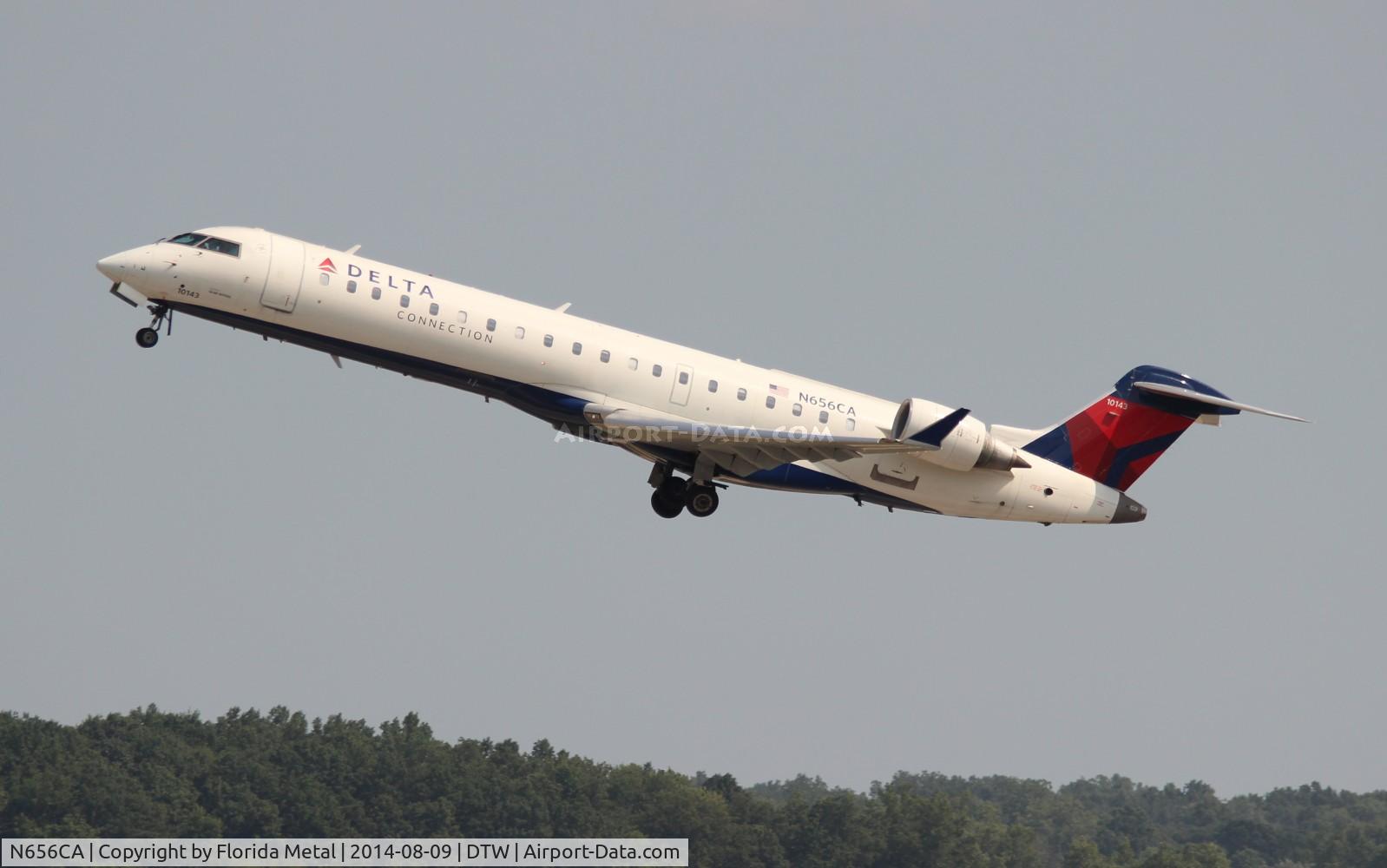 N656CA, 2004 Bombardier CRJ-700 (CL-600-2C10) Regional Jet C/N 10143, Delta Connection CRJ-700