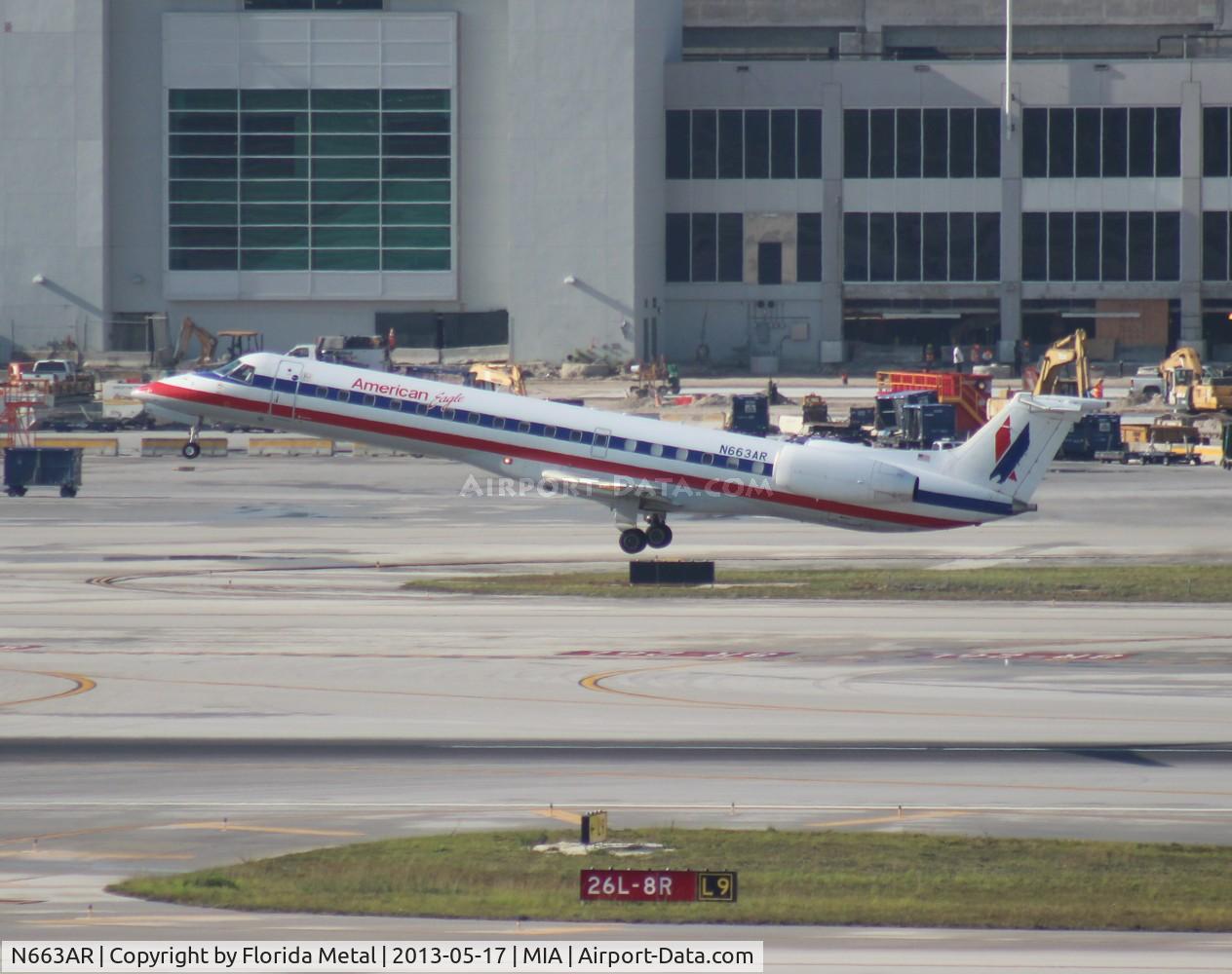 N663AR, 2004 Embraer ERJ-145LR (EMB-145LR) C/N 145778, American Eagle