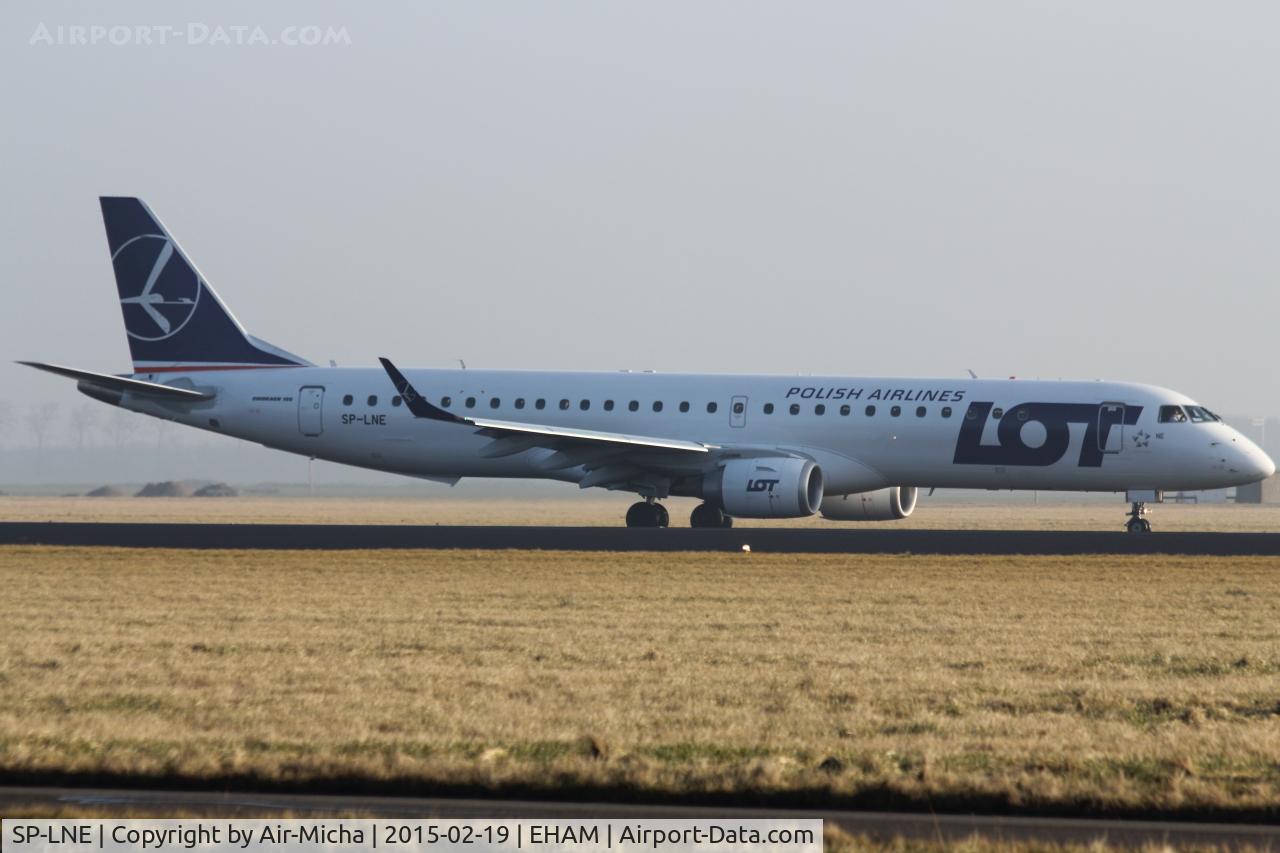 SP-LNE, 2012 Embraer 195LR (ERJ-190-200LR) C/N 19000583, LOT Polish Airlines