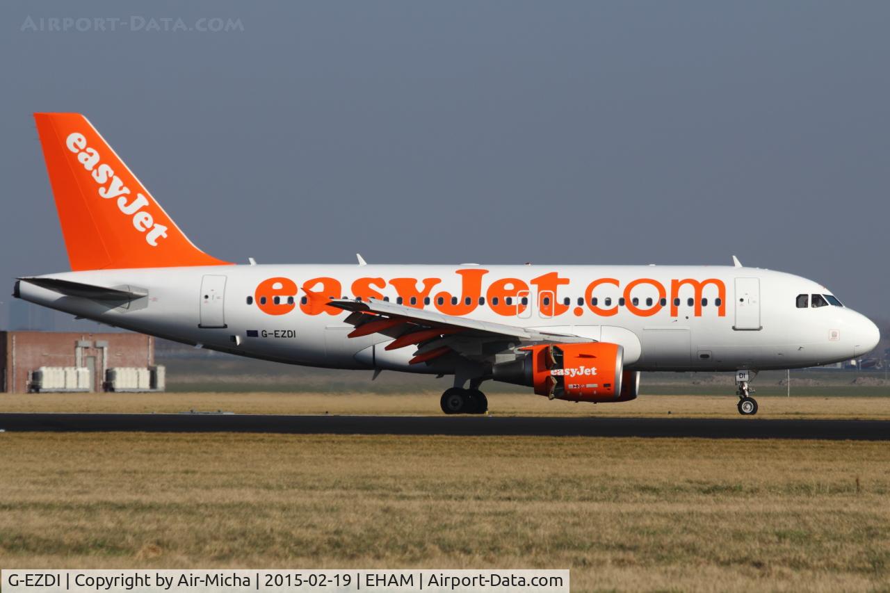 G-EZDI, 2008 Airbus A319-111 C/N 3537, EasyJet