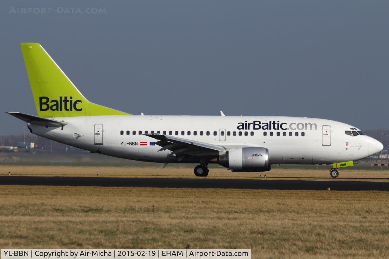 YL-BBN, 1992 Boeing 737-522 C/N 26683, Air Baltic
