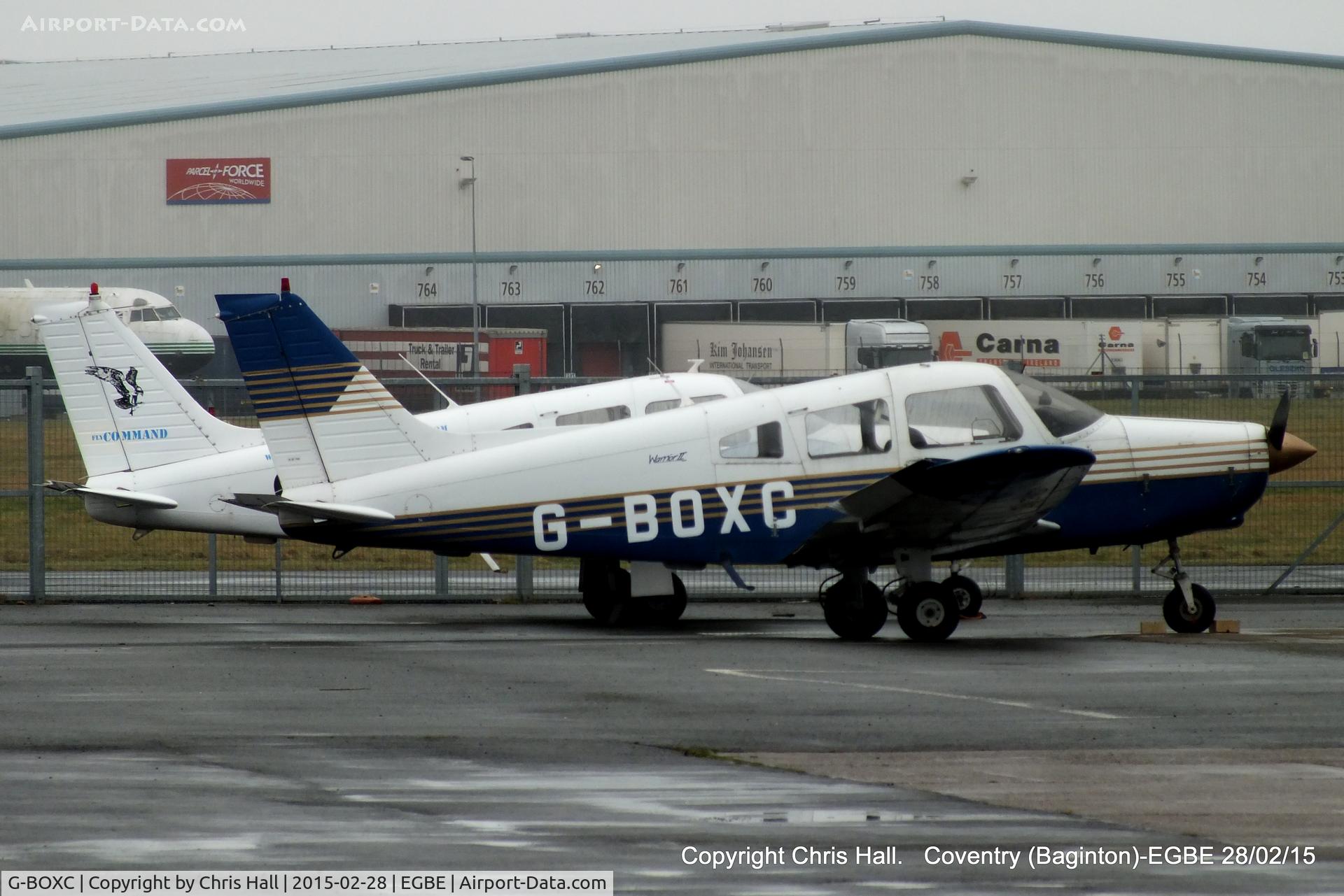 G-BOXC, 1988 Piper PA-28-161 C/N 2816063, Bravo Aviation
