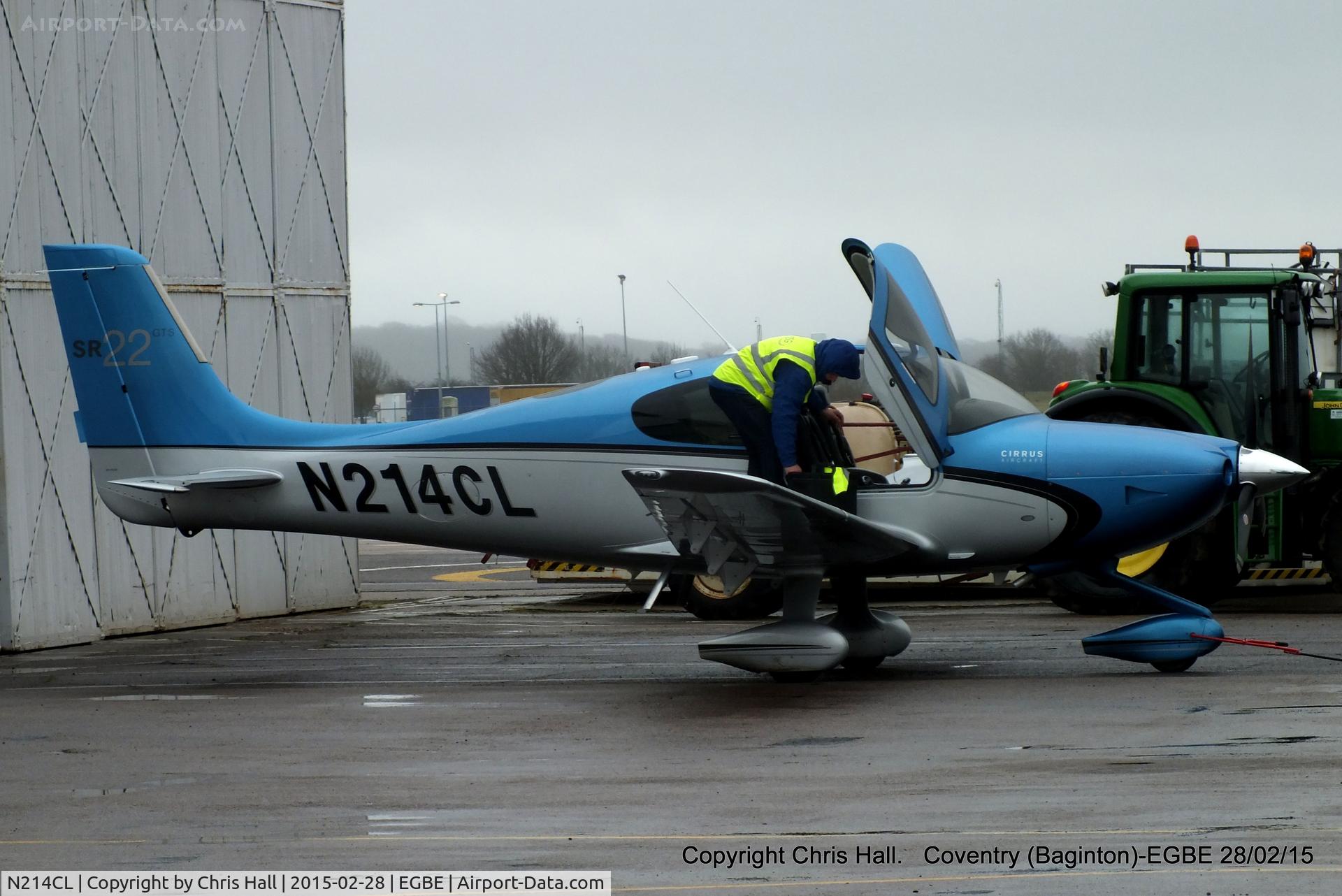 N214CL, 2012 Cirrus SR22 GTS C/N 3830, Birt Aviation
