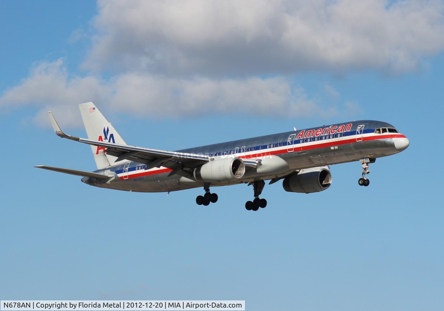 N678AN, 1998 Boeing 757-223 C/N 29428, American
