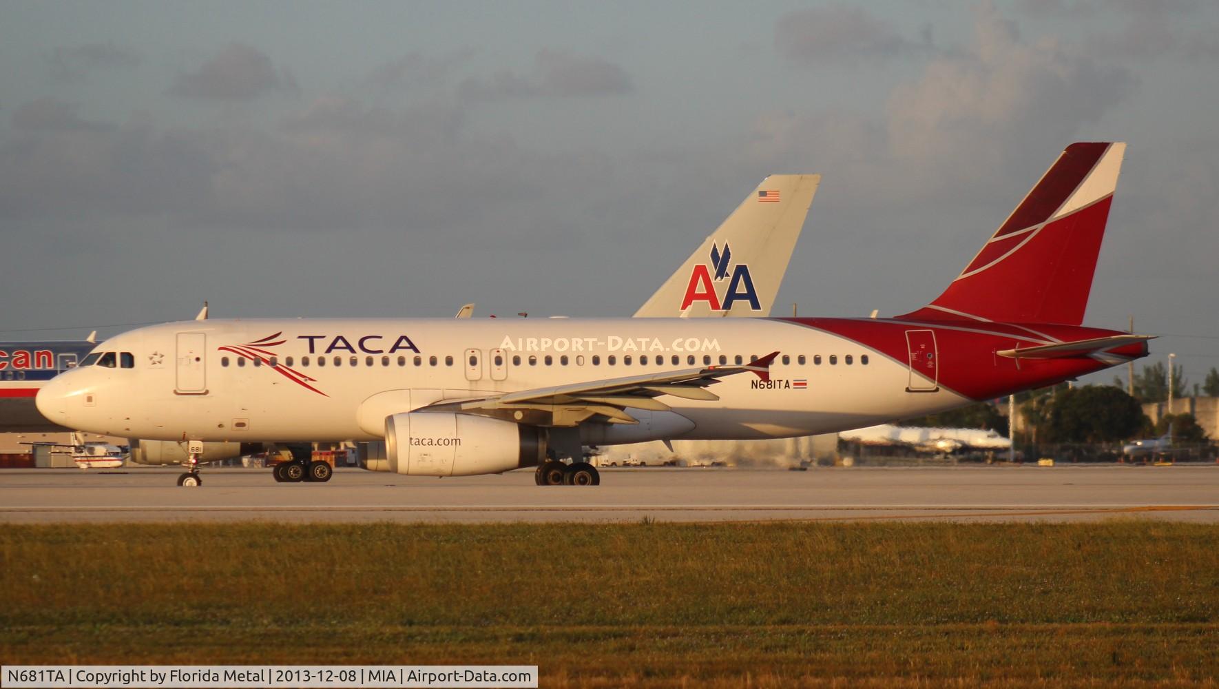 N681TA, 2008 Airbus A320-233 C/N 3577, Taca A320