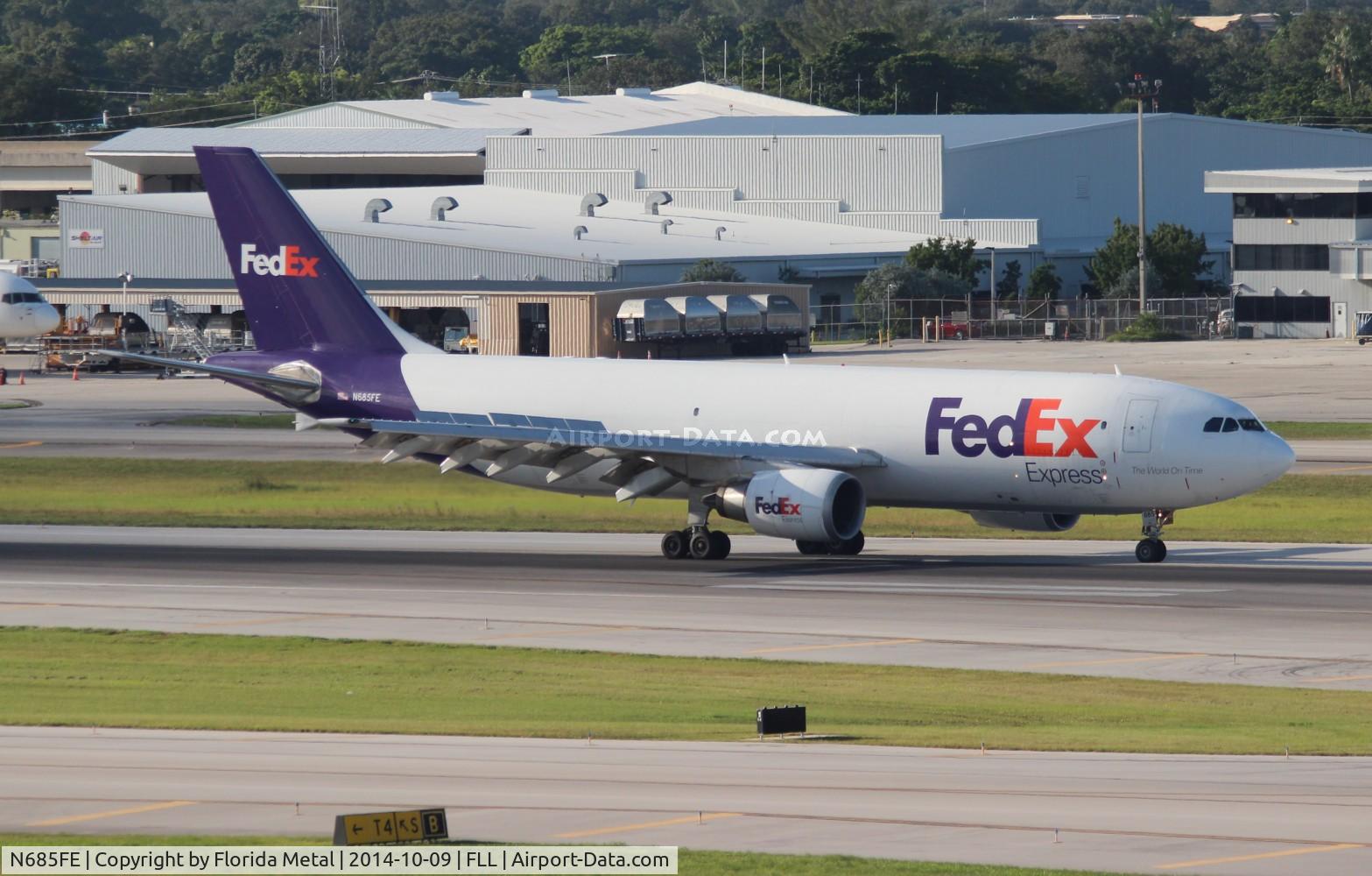 N685FE, 1999 Airbus A300F4-605R C/N 803, Fed Ex A300