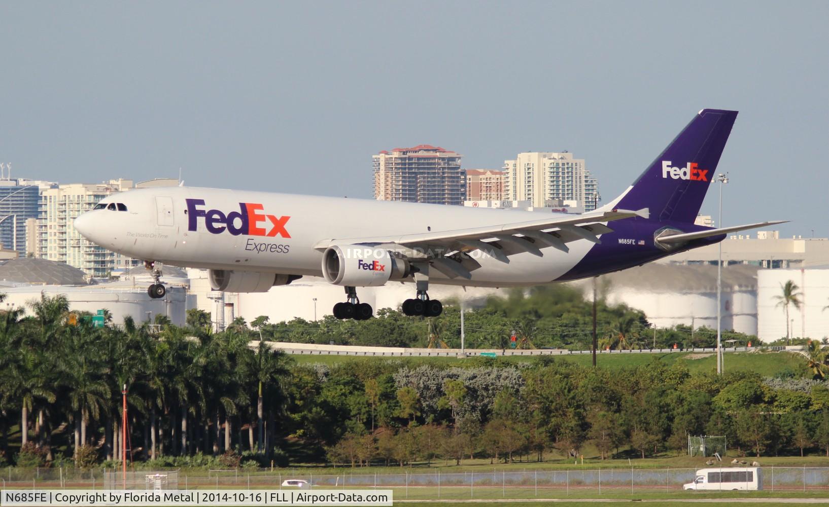 N685FE, 1999 Airbus A300F4-605R C/N 803, Fed Ex A300