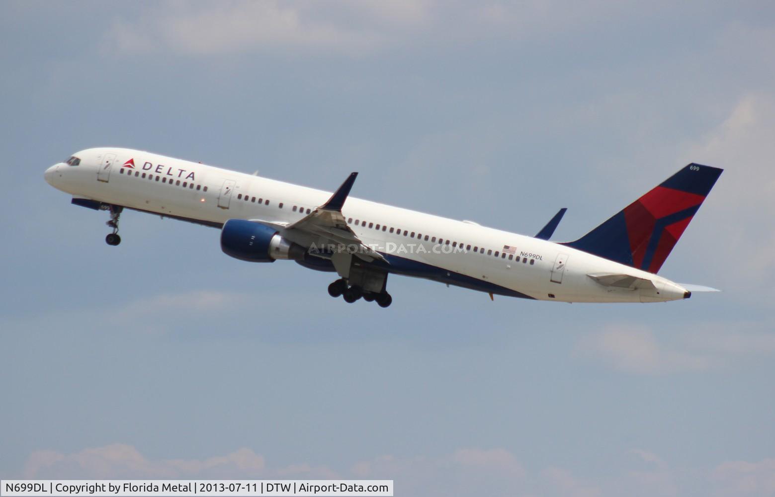 N699DL, 1999 Boeing 757-232 C/N 29970, Delta