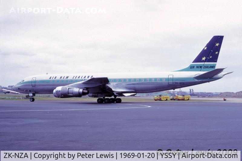 ZK-NZA, 1965 Douglas DC-8-52 C/N 45750, Air New Zealand Ltd., Auckland