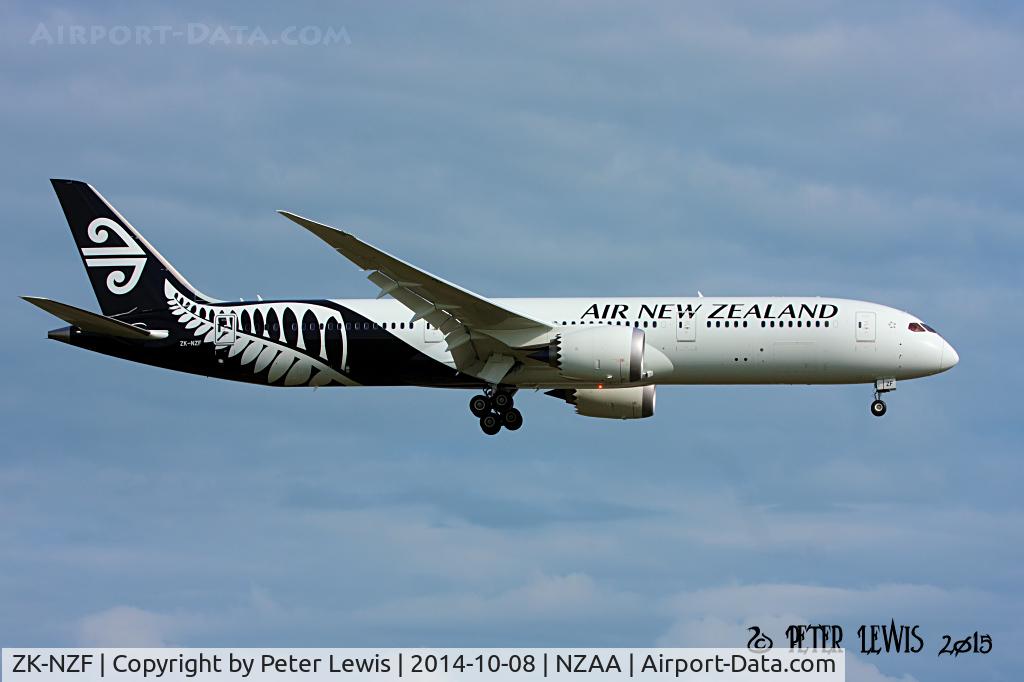 ZK-NZF, 2014 Boeing 787-9 Dreamliner C/N 34335, Air New Zealand Ltd., Auckland