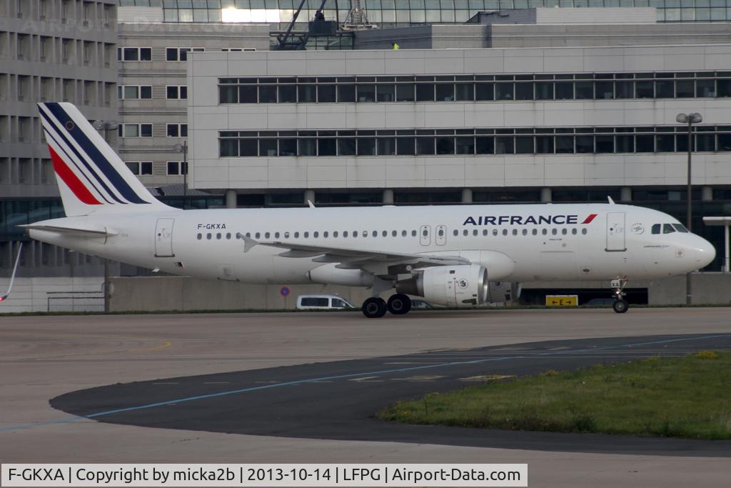 F-GKXA, 1991 Airbus A320-211 C/N 287, Taxiing. Scrapped in november 2017