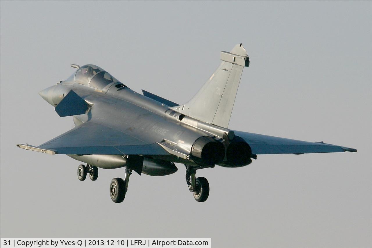 31, Dassault Rafale M C/N 31, Dassault Rafale M, On final rwy 26, Landivisiau Naval Air Base (LFRJ)