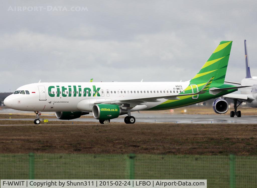F-WWIT, 2015 Airbus A320-214 C/N 6503, C/n 6503 - To be PK-GQJ