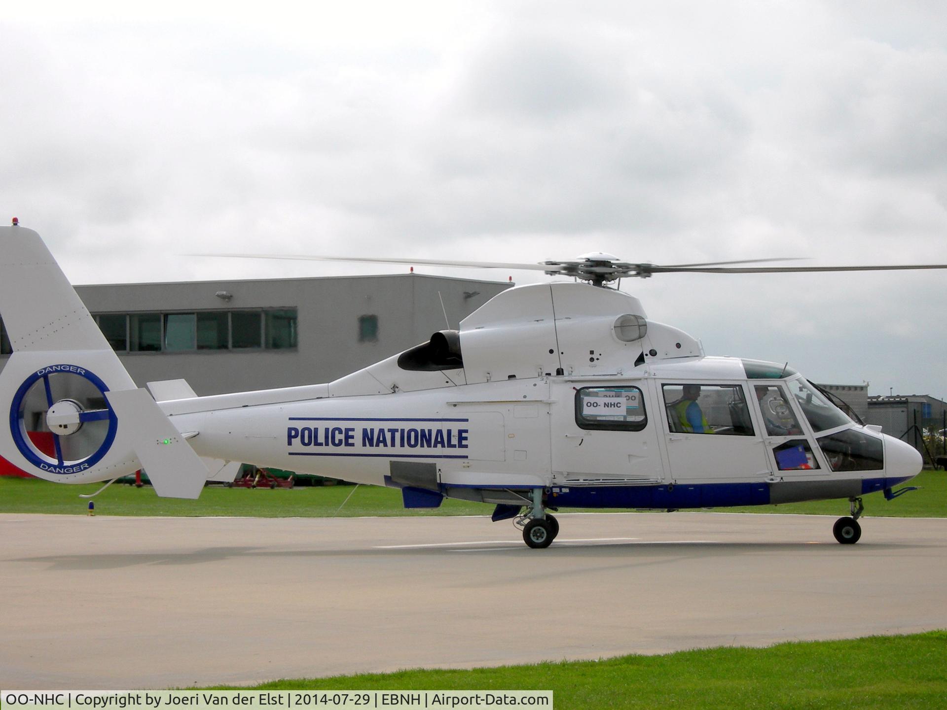 OO-NHC, 1998 Aérospatiale AS-365N-2 Dauphin C/N 6540, Noordzee Helicopters Vlaanderen Heliport