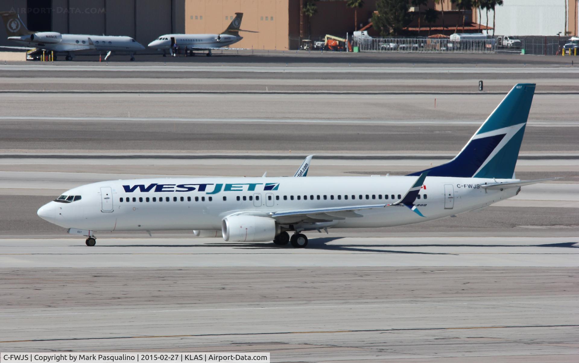 C-FWJS, 2014 Boeing 737-8CT C/N 39076, Boeing 737-800