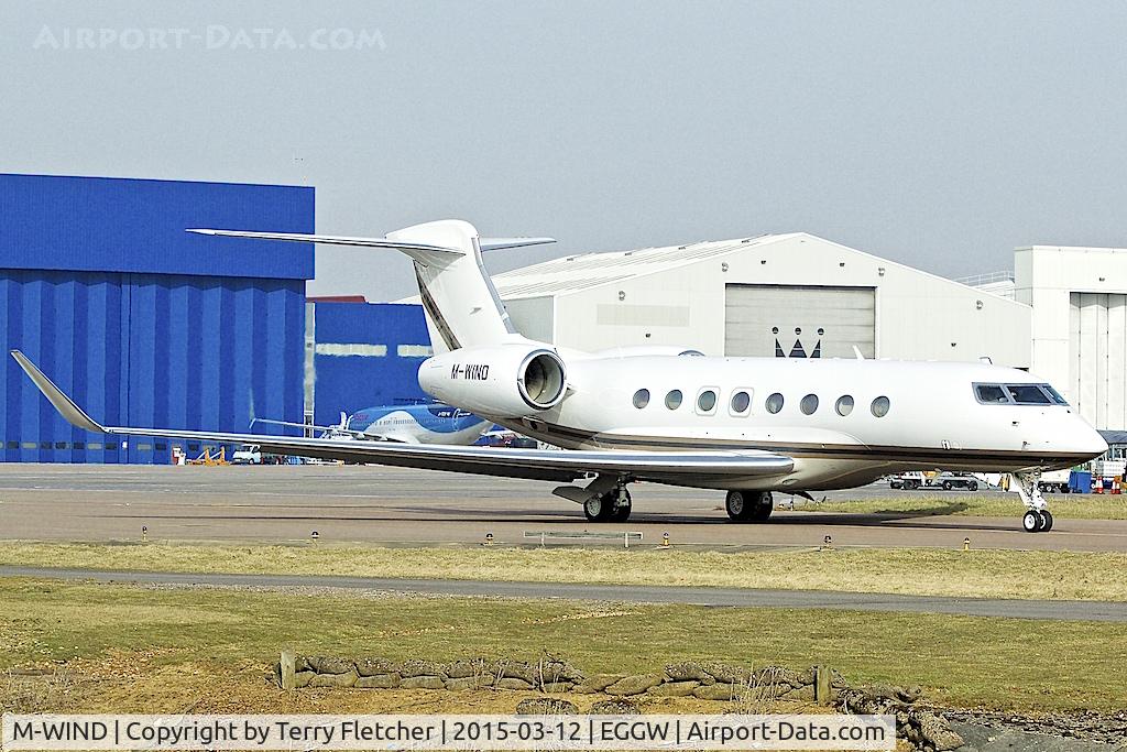 M-WIND, 2014 Gulfstream Aerospace G650 (G-VI) C/N 6080, 2014 Gulfstream G650, c/n: 6080 at  Luton