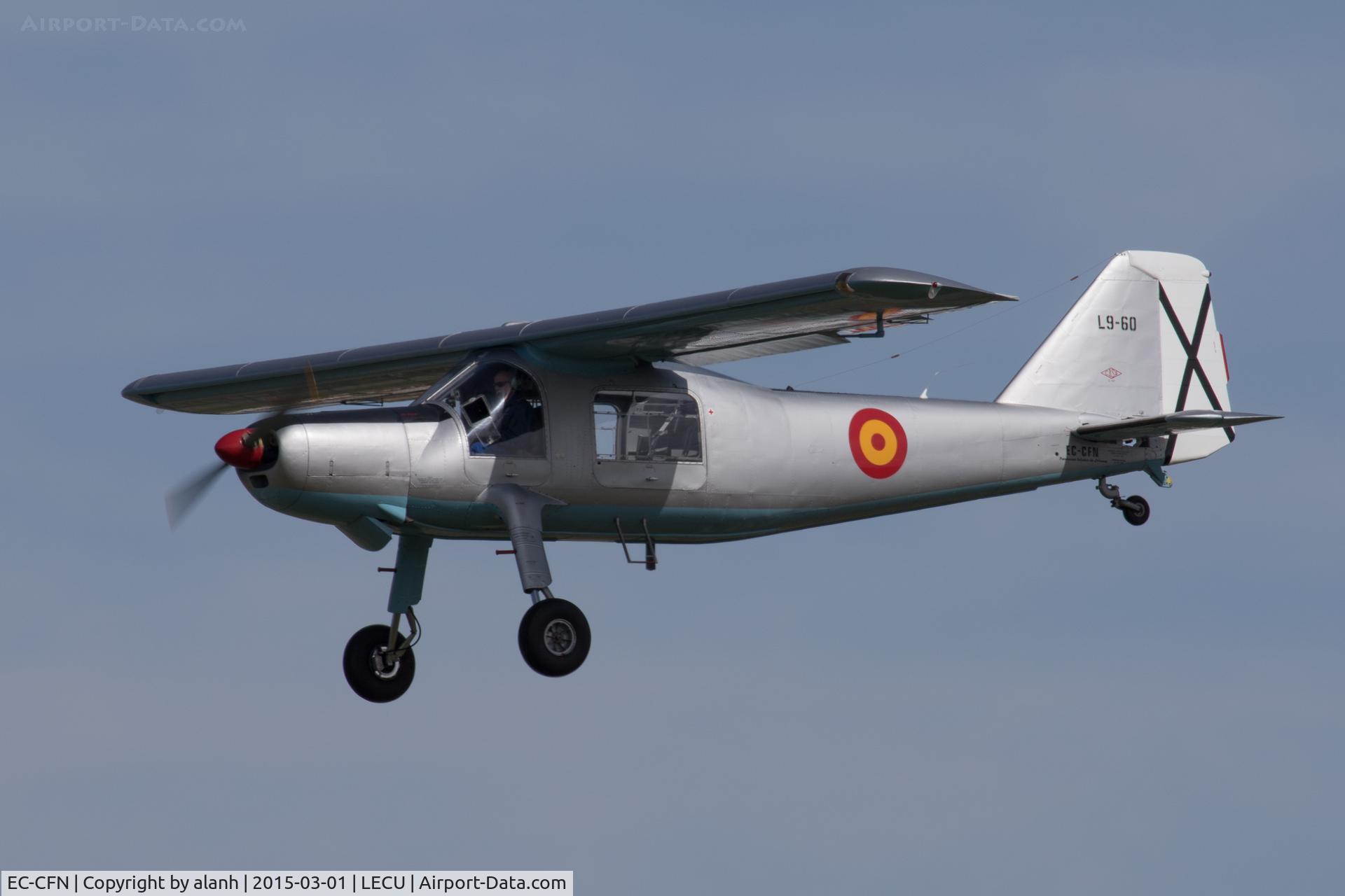 EC-CFN, 1957 Dornier Do-27B-1 C/N 129, At a monthly flying display of the Fundación Infante de Orleans collection at Cuatro Vientos, Madrid.