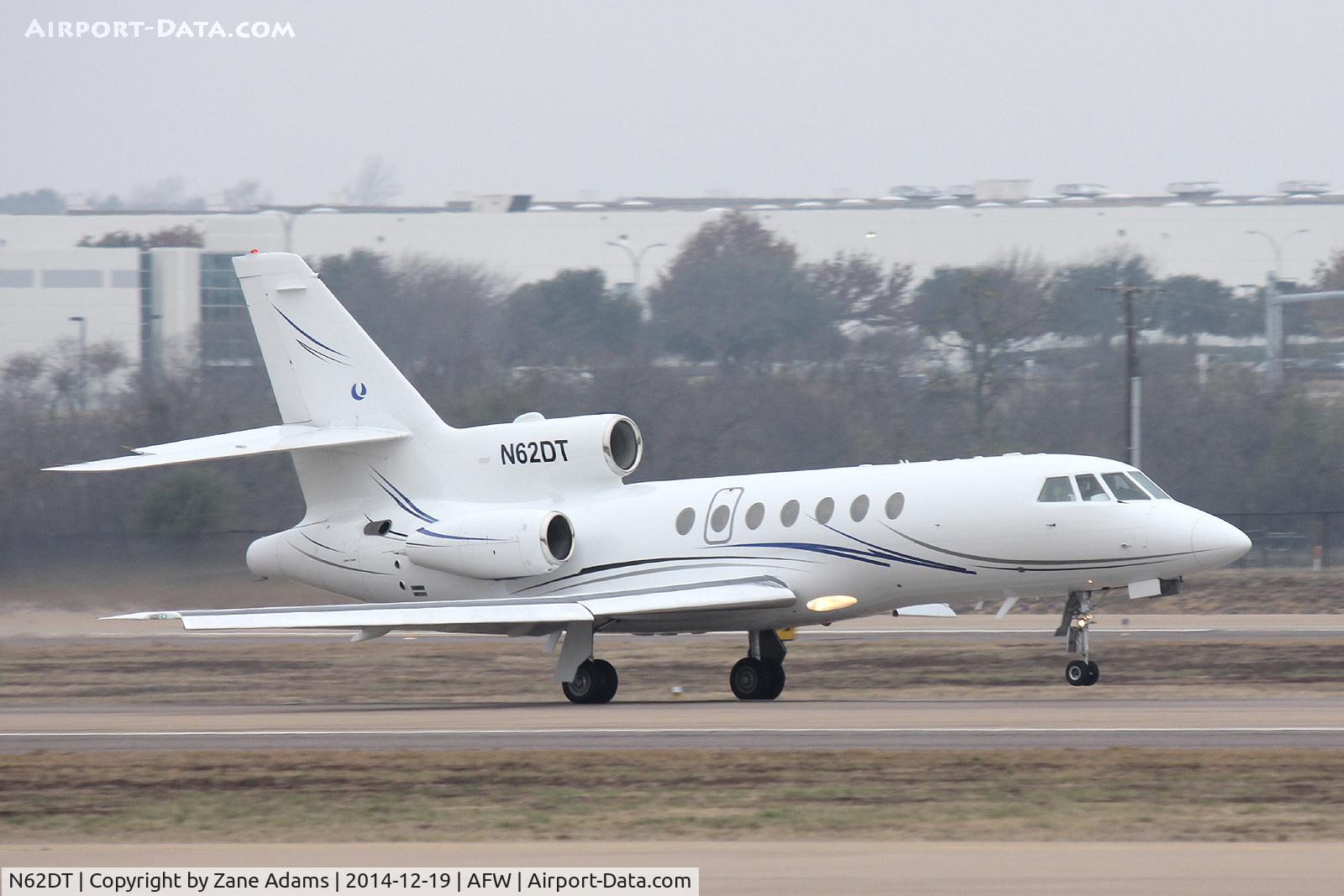 N62DT, 1990 Dassault Falcon 50 C/N 200, Arriving at Alliance Fort Worth