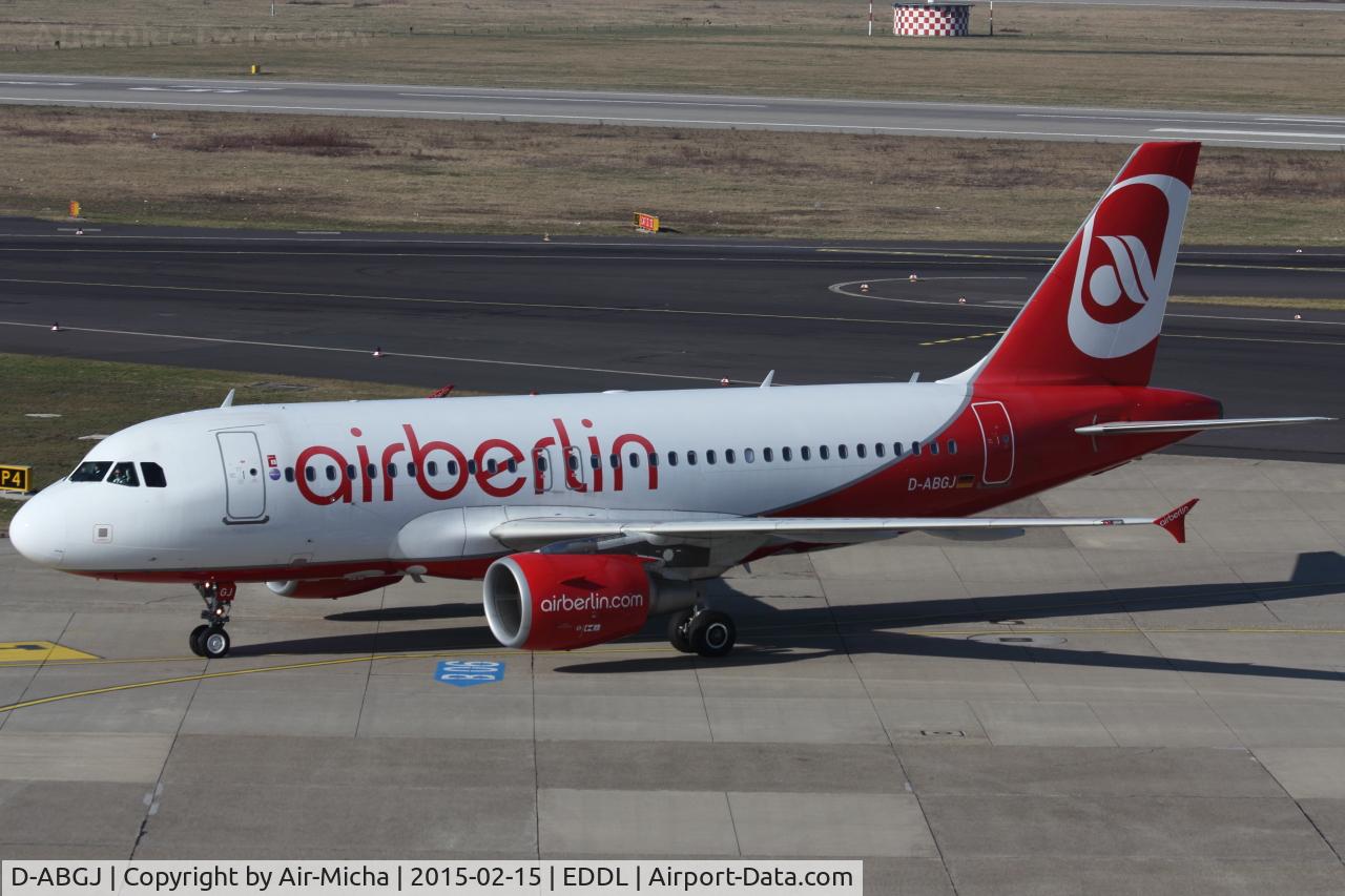 D-ABGJ, 2008 Airbus A319-112 C/N 3415, Air Berlin
