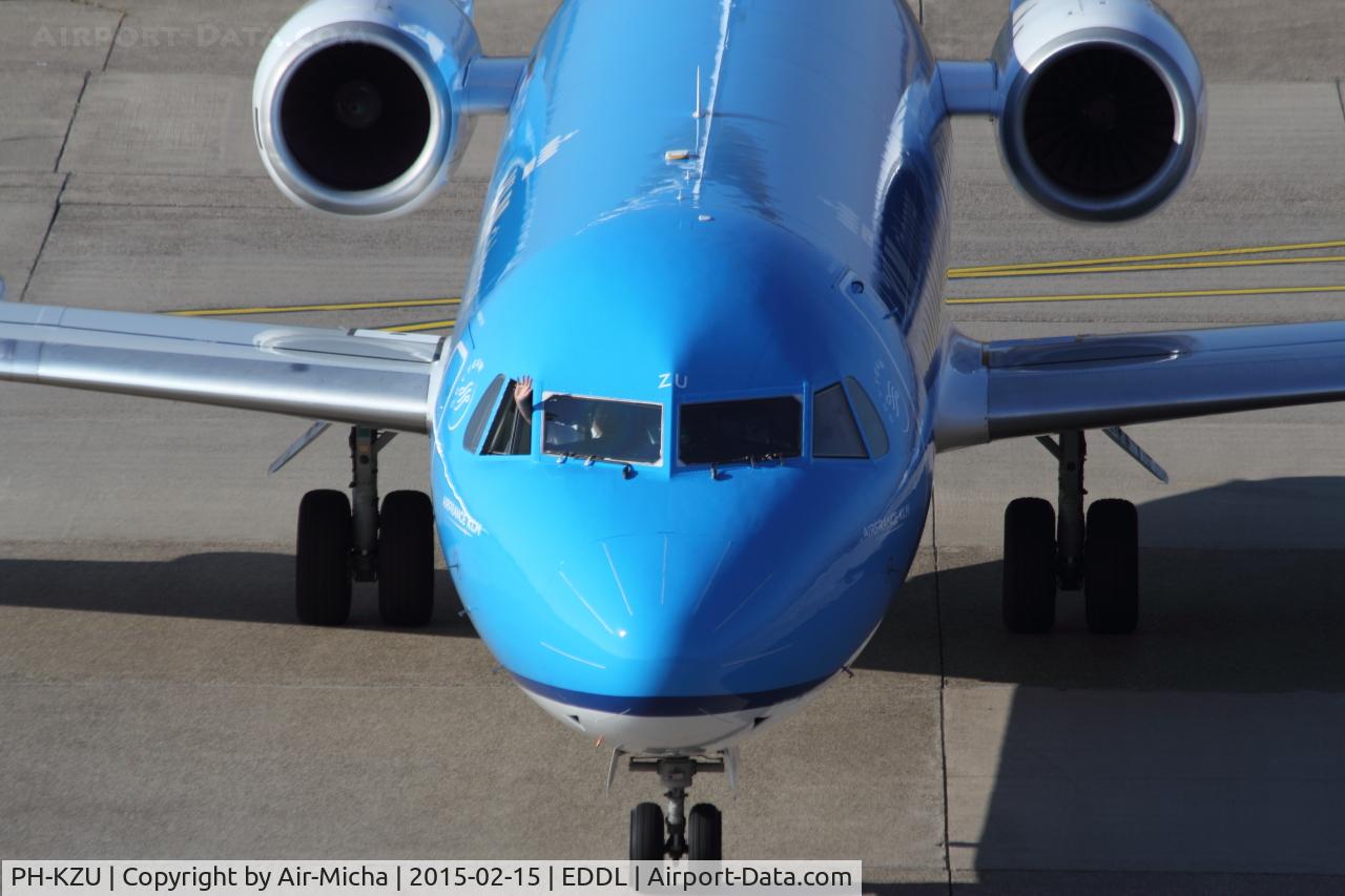 PH-KZU, 1995 Fokker 70 (F-28-0070) C/N 11543, KLM Cityhopper