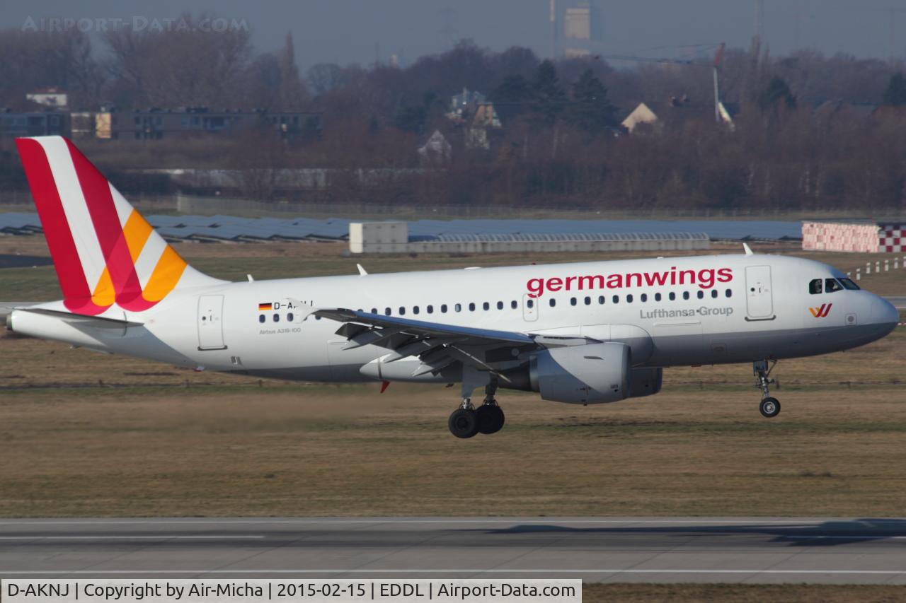 D-AKNJ, 2000 Airbus A319-112 C/N 1172, Germanwings