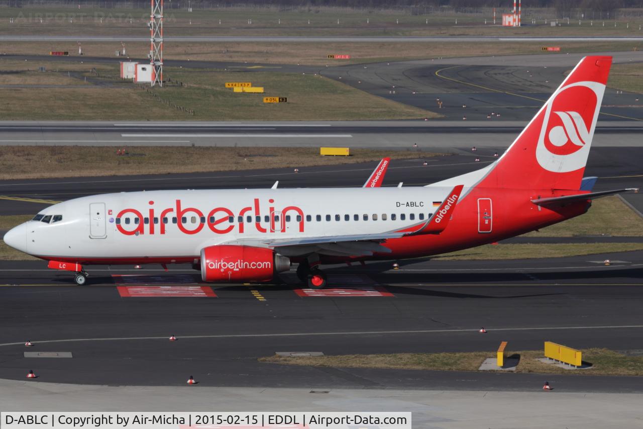 D-ABLC, 2008 Boeing 737-76J C/N 36116, Air Berlin