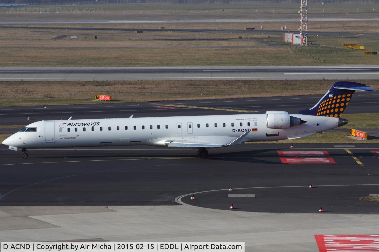 D-ACND, 2009 Bombardier CRJ-701 (CL-600-2C10) Regional Jet C/N 15238, Eurowings