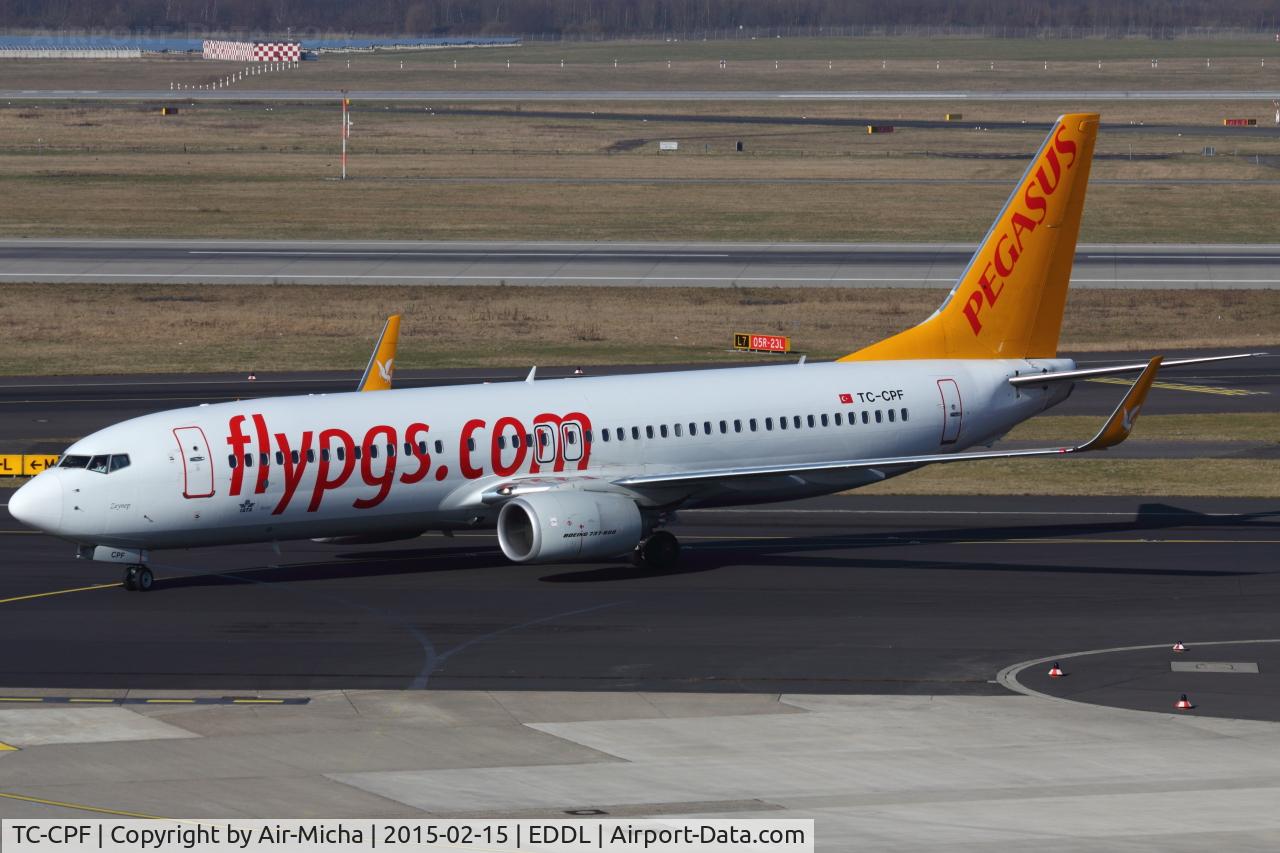 TC-CPF, 2012 Boeing 737-82R C/N 40879, Pegasus Airlines