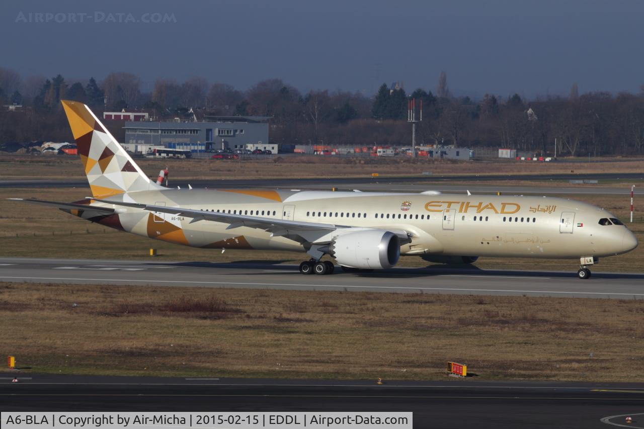 A6-BLA, 2014 Boeing 787-9 Dreamliner Dreamliner C/N 39646, Etihad Airways