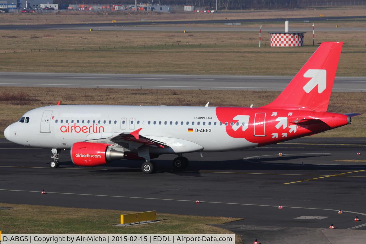 D-ABGS, 2009 Airbus A319-112 C/N 3865, Air Berlin