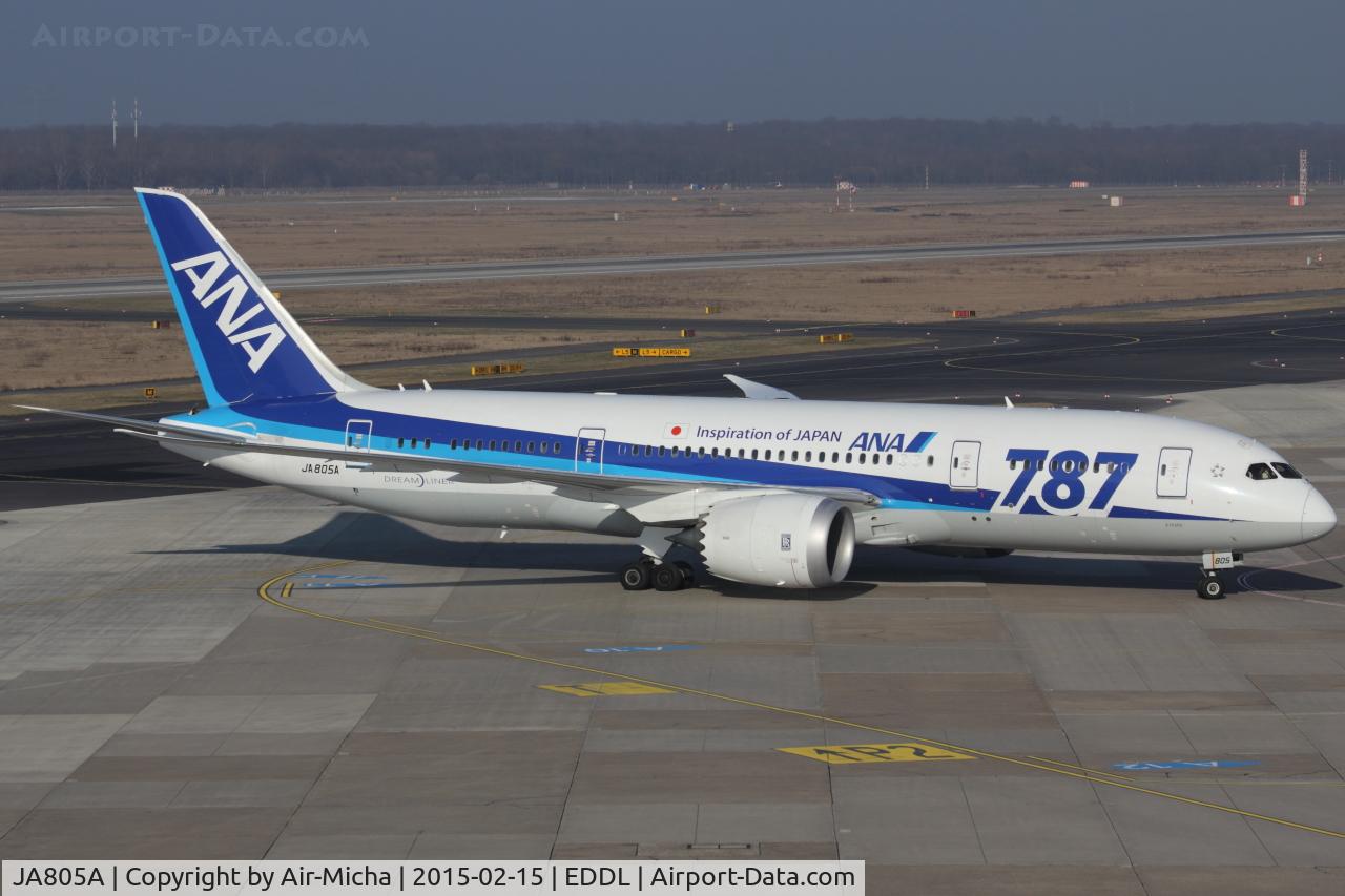 JA805A, 2010 Boeing 787-8 Dreamliner C/N 34514, ANA All Nippon Airways