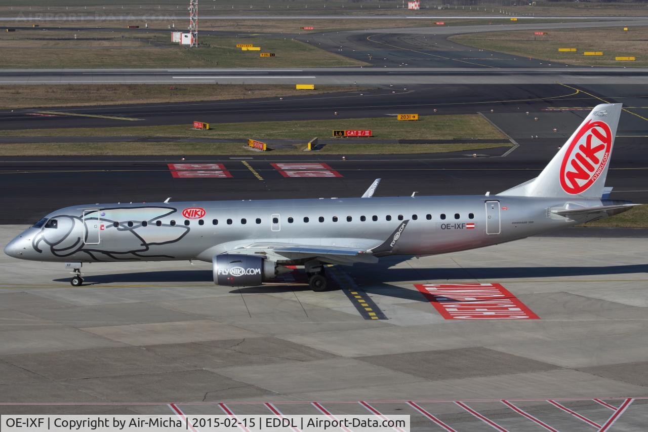 OE-IXF, 2011 Embraer 190LR (ERJ-190-100LR) C/N 19000420, NikiFly