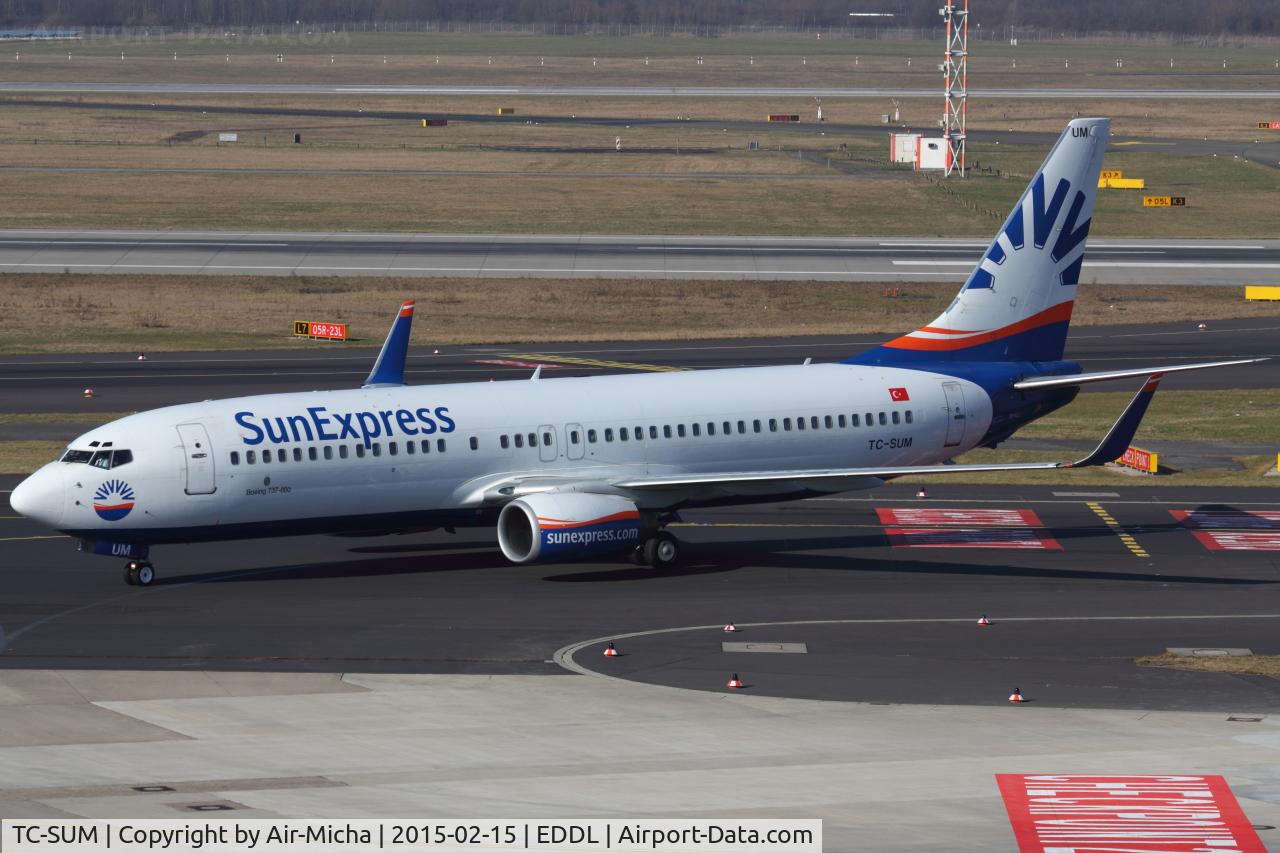 TC-SUM, 1999 Boeing 737-85F C/N 28826, SunExpress