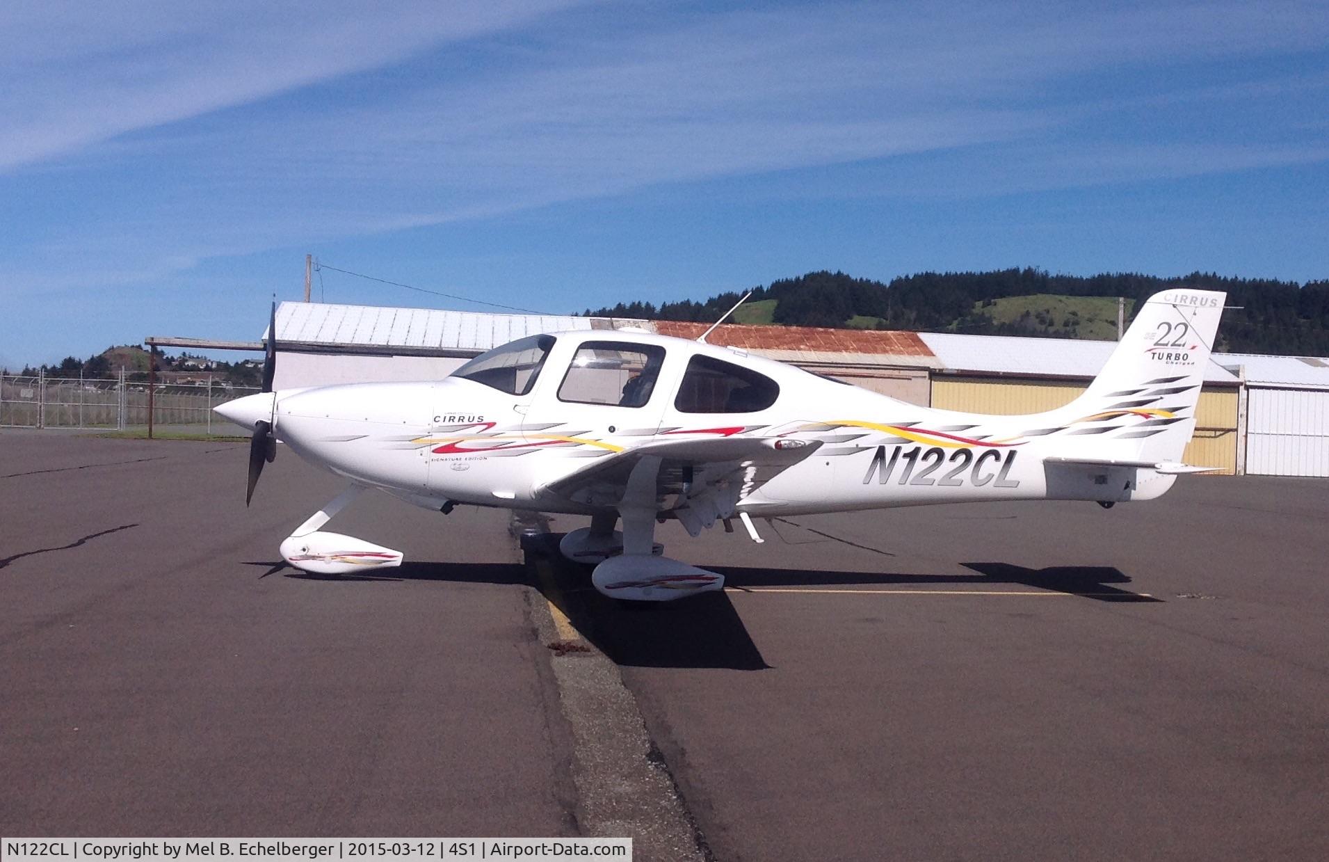 N122CL, 2006 Cirrus SR22 Turbo C/N 2108, A bright  sunny day on the Oregon coast