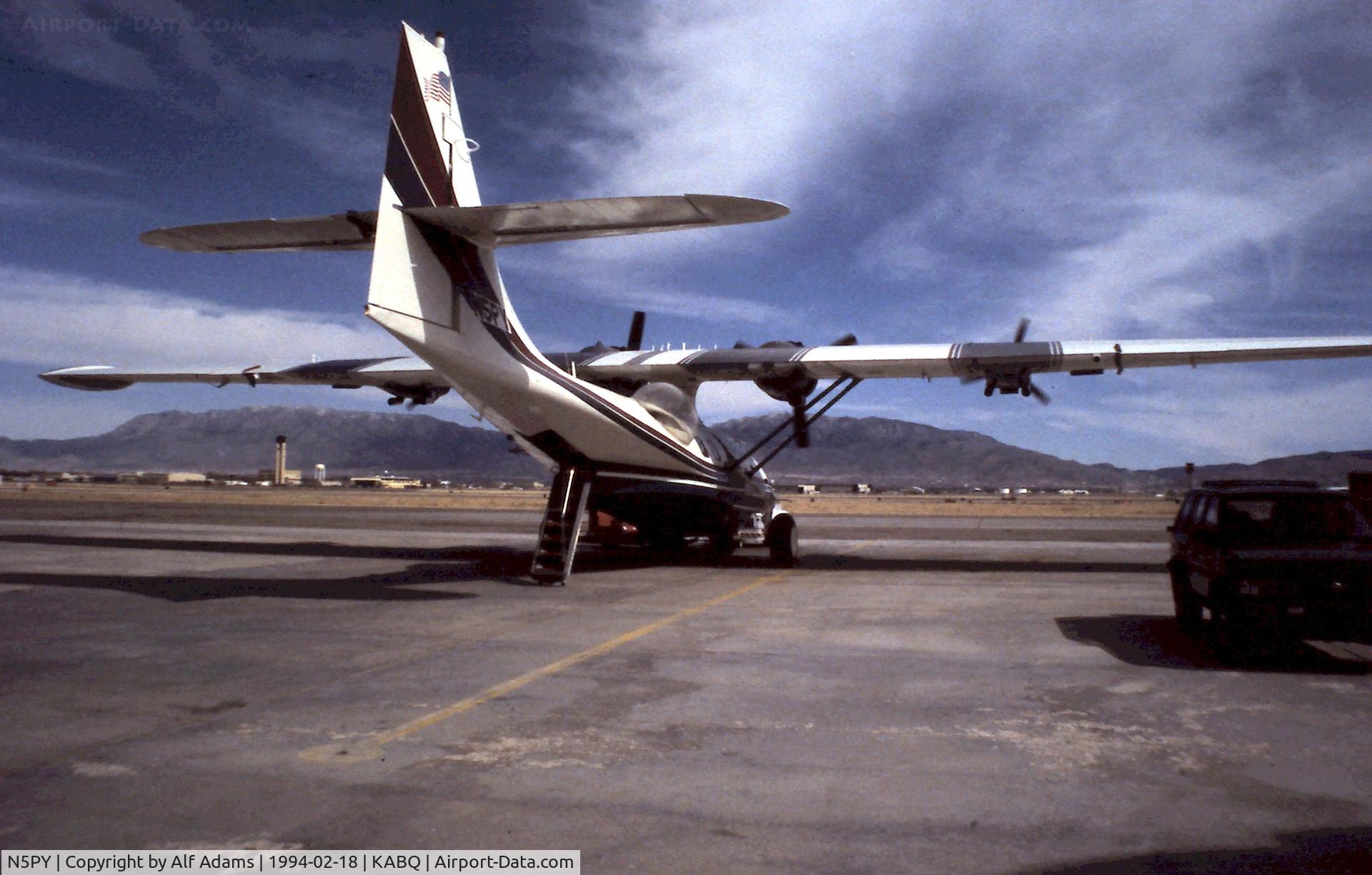 N5PY, 1941 Consolidated Vultee 28-5ACF C/N 417, At Albuquerque, New Mexico in 1994.