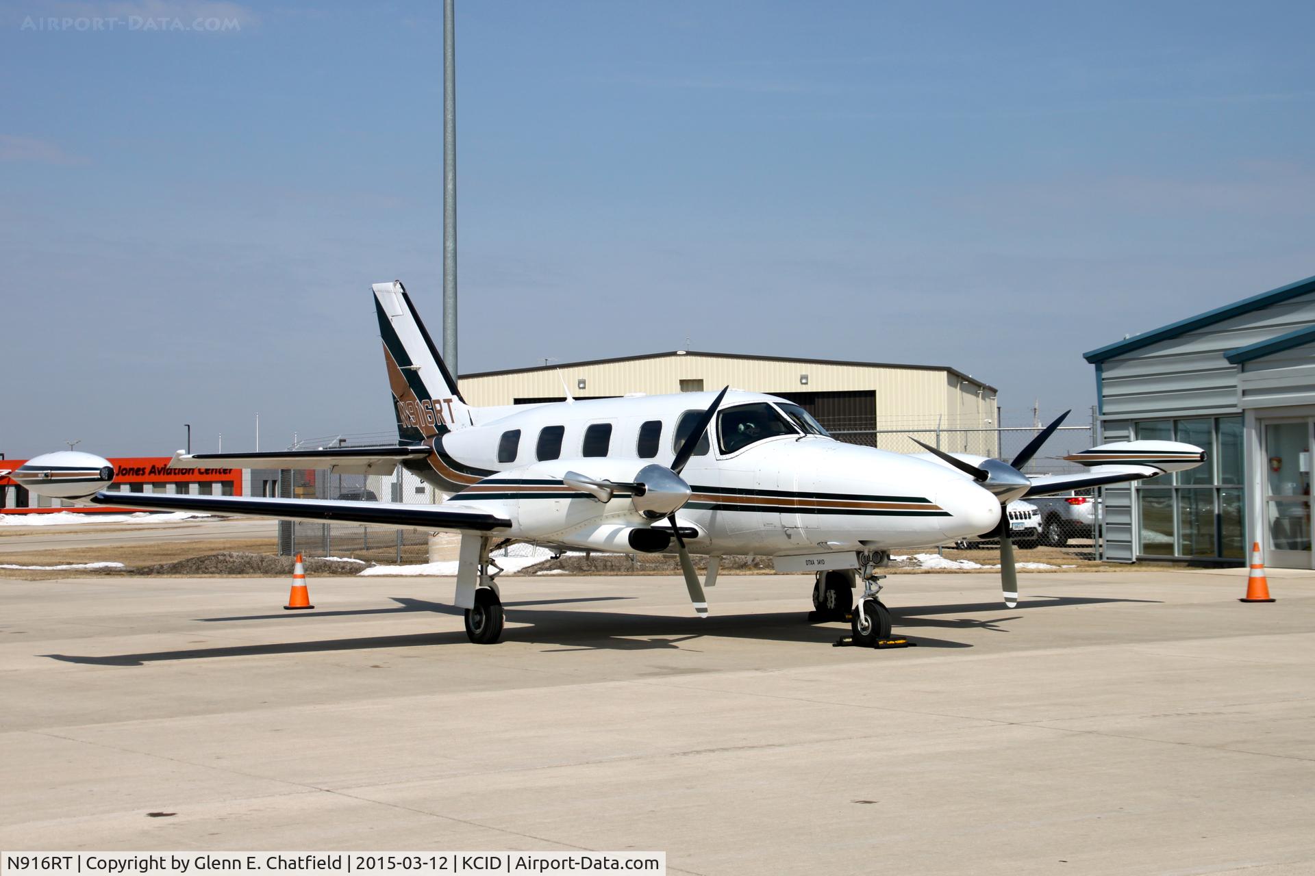 N916RT, 1981 Piper PA-31T2 C/N 31T-8166041, Parked at Landmark