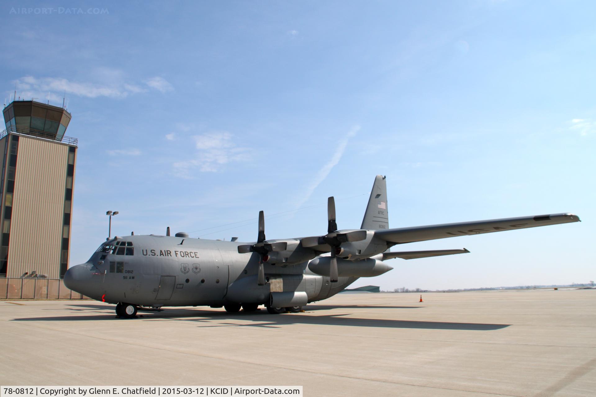 78-0812, 1978 Lockheed C-130H-LM Hercules C/N 382-4822, On the Landmark ramp
