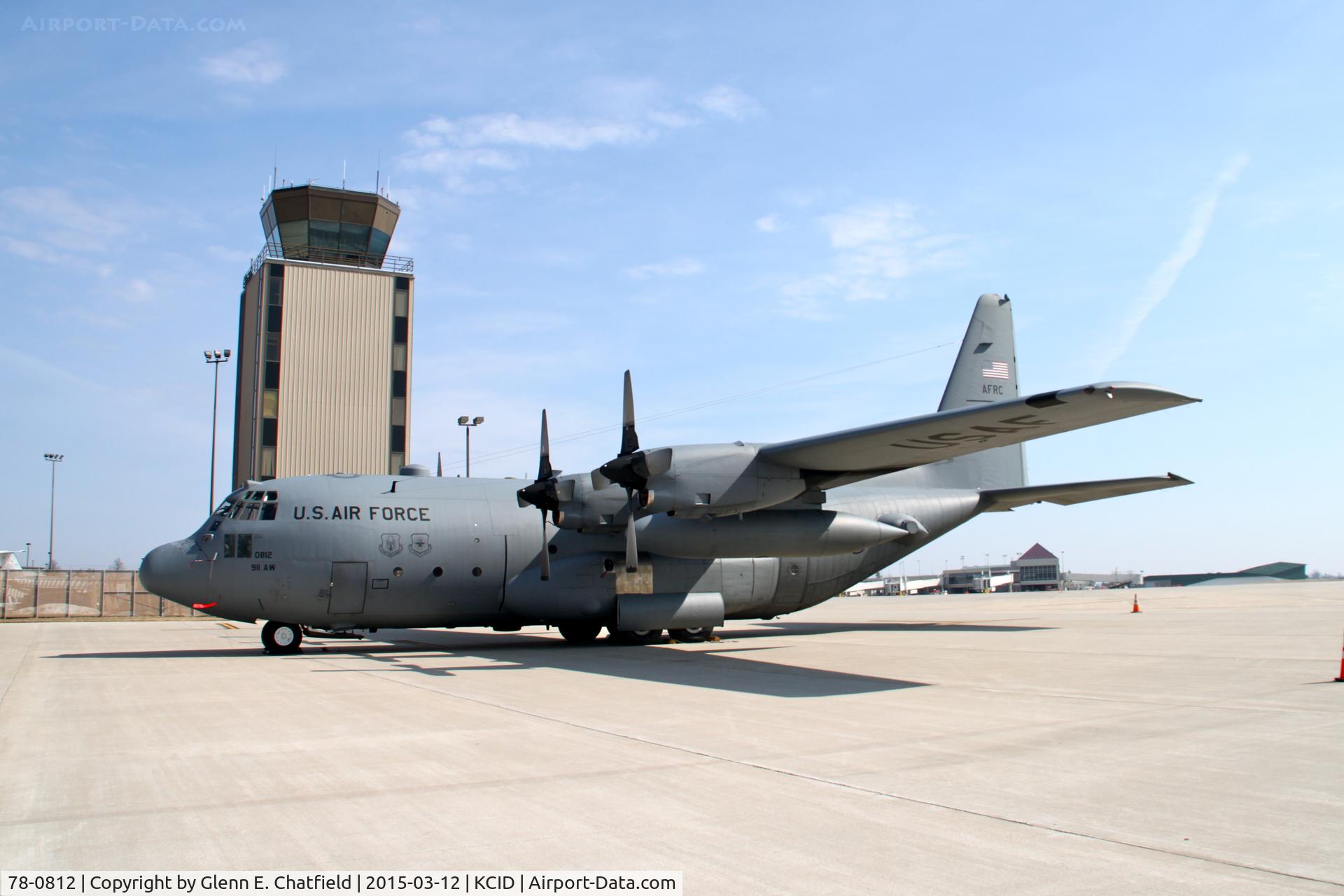 78-0812, 1978 Lockheed C-130H-LM Hercules C/N 382-4822, On the Landmark ramp