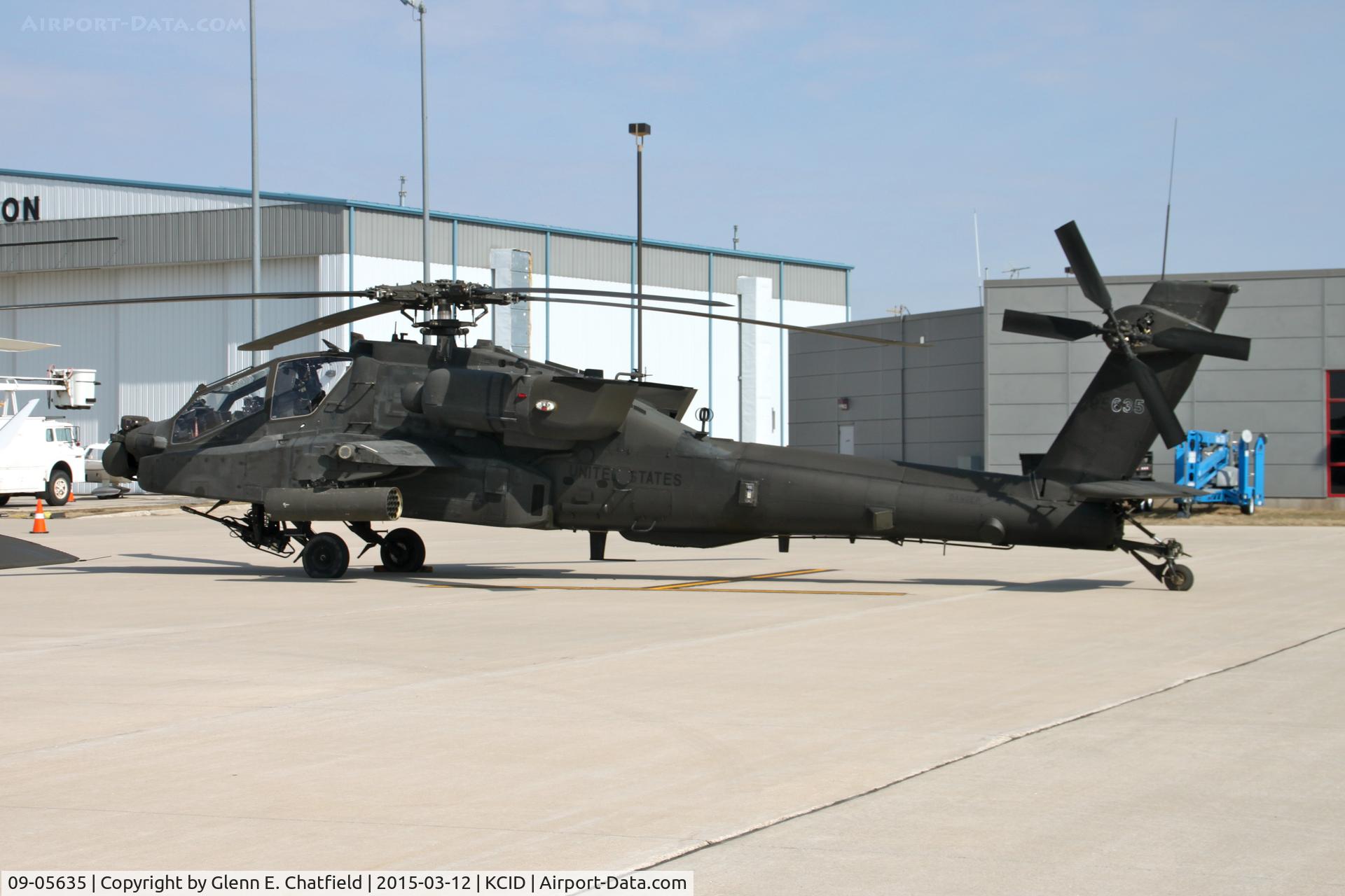 09-05635, 2011 Boeing AH-64D Apache C/N PVD635, On the Landmark ramp