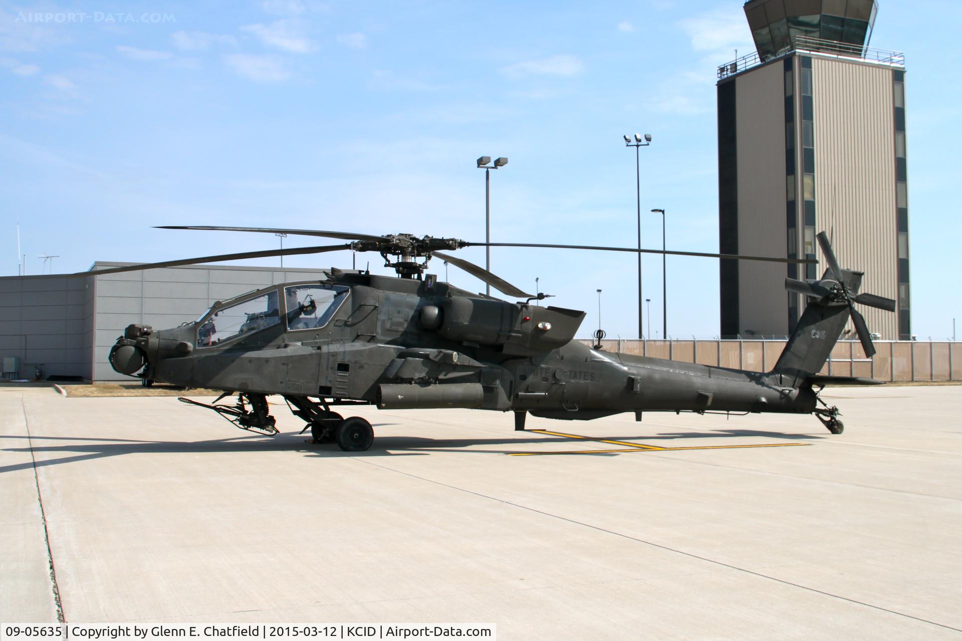 09-05635, 2011 Boeing AH-64D Apache C/N PVD635, On the Landmark ramp