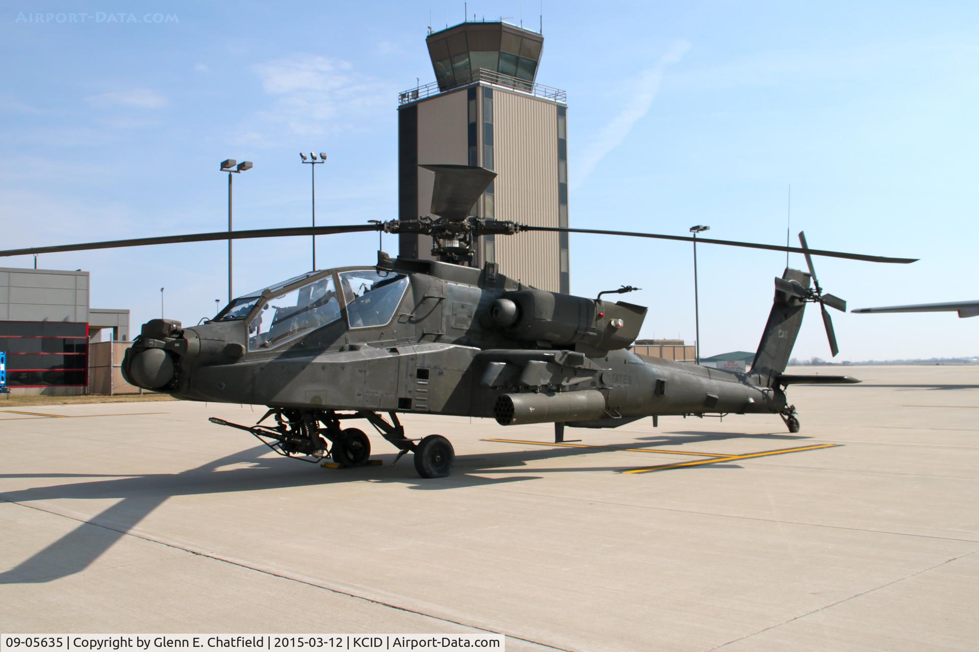 09-05635, 2011 Boeing AH-64D Apache C/N PVD635, On the Landmark ramp