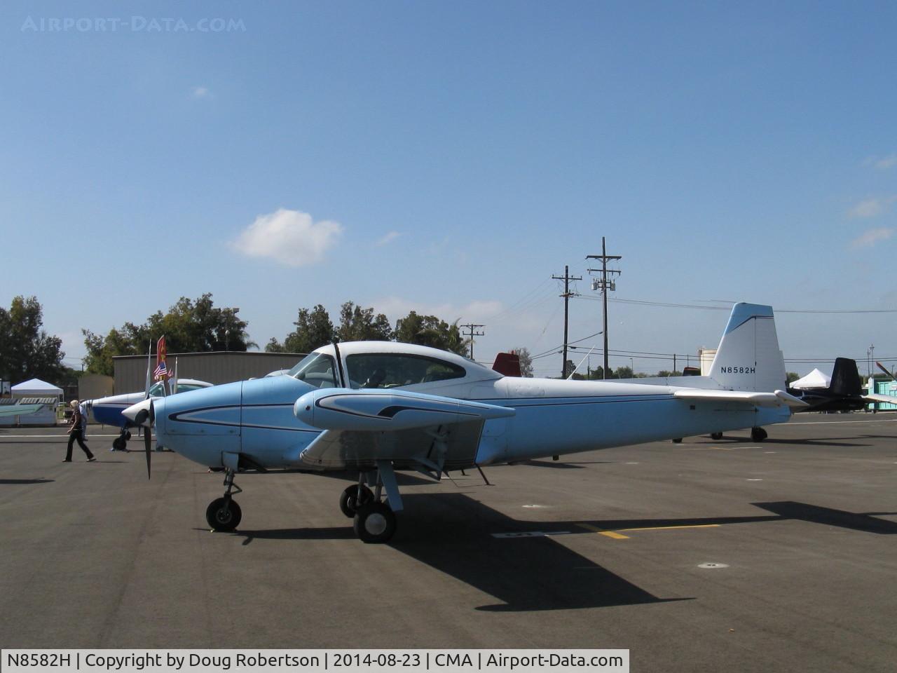 N8582H, 1947 North American Navion (NA-145) C/N NAV-4-557, 1947 North American NAVION, Continental E225 Upgrade