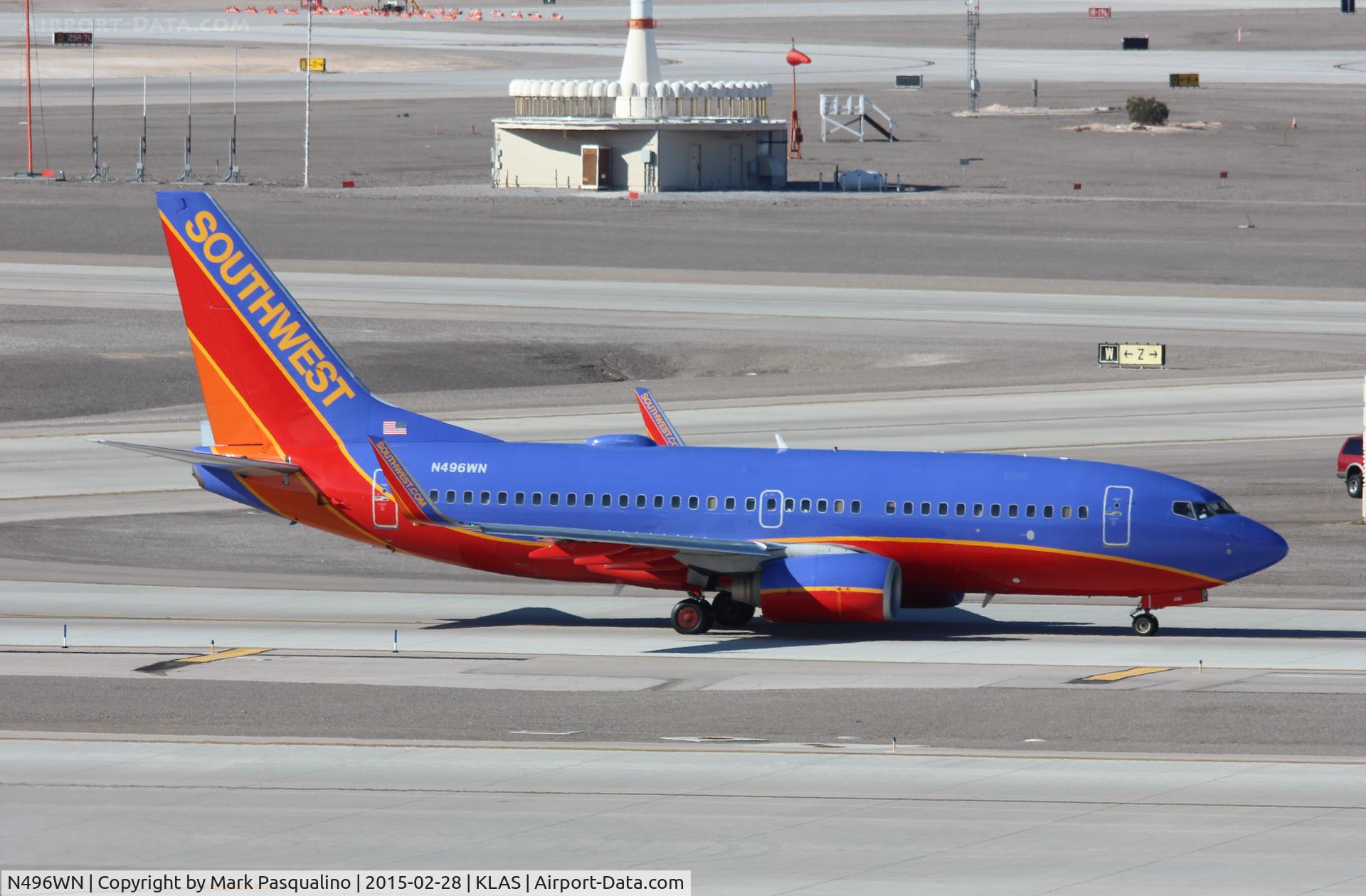 N496WN, 2004 Boeing 737-7H4 C/N 32478, Boeing 737-700