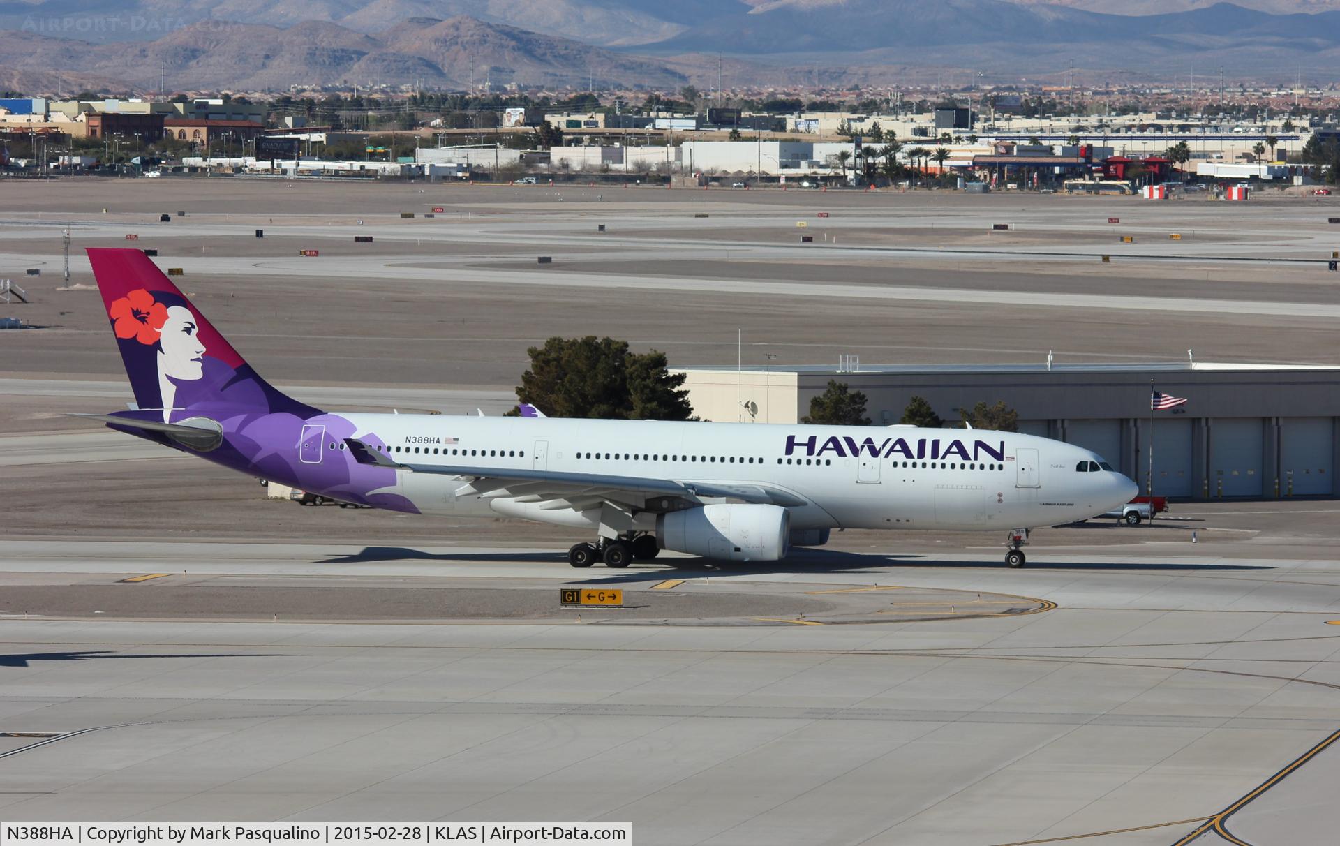 N388HA, 2012 Airbus A330-243 C/N 1310, Airbus A330-200