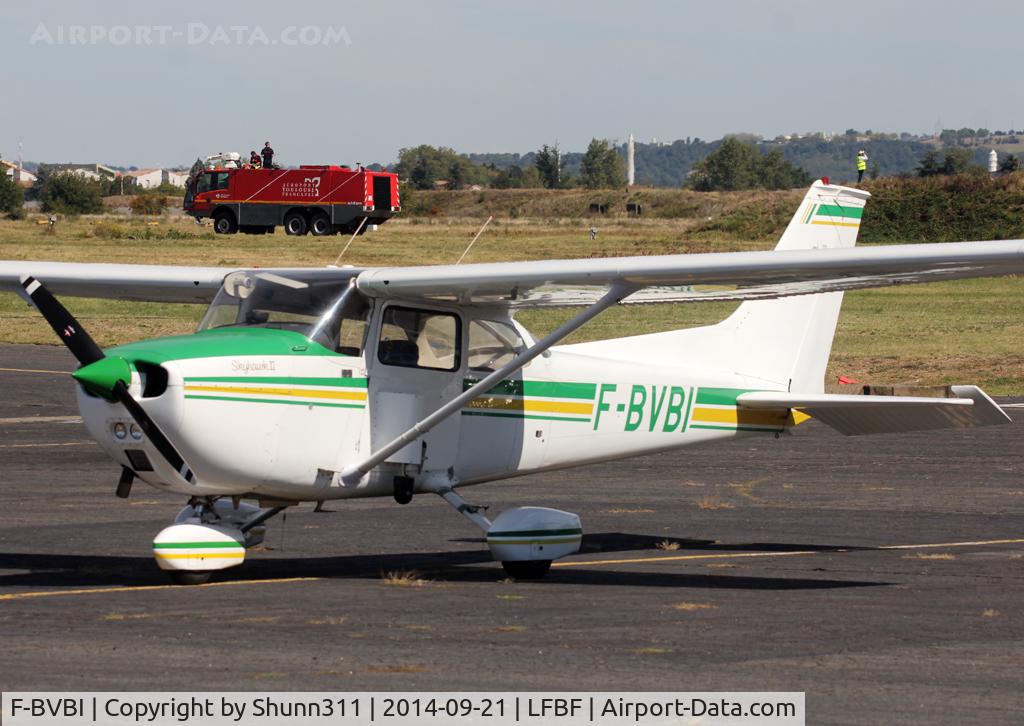 F-BVBI, Reims F172M Skyhawk C/N 1109, Participant of the LFBF Airshow 2014 - demo aircraft